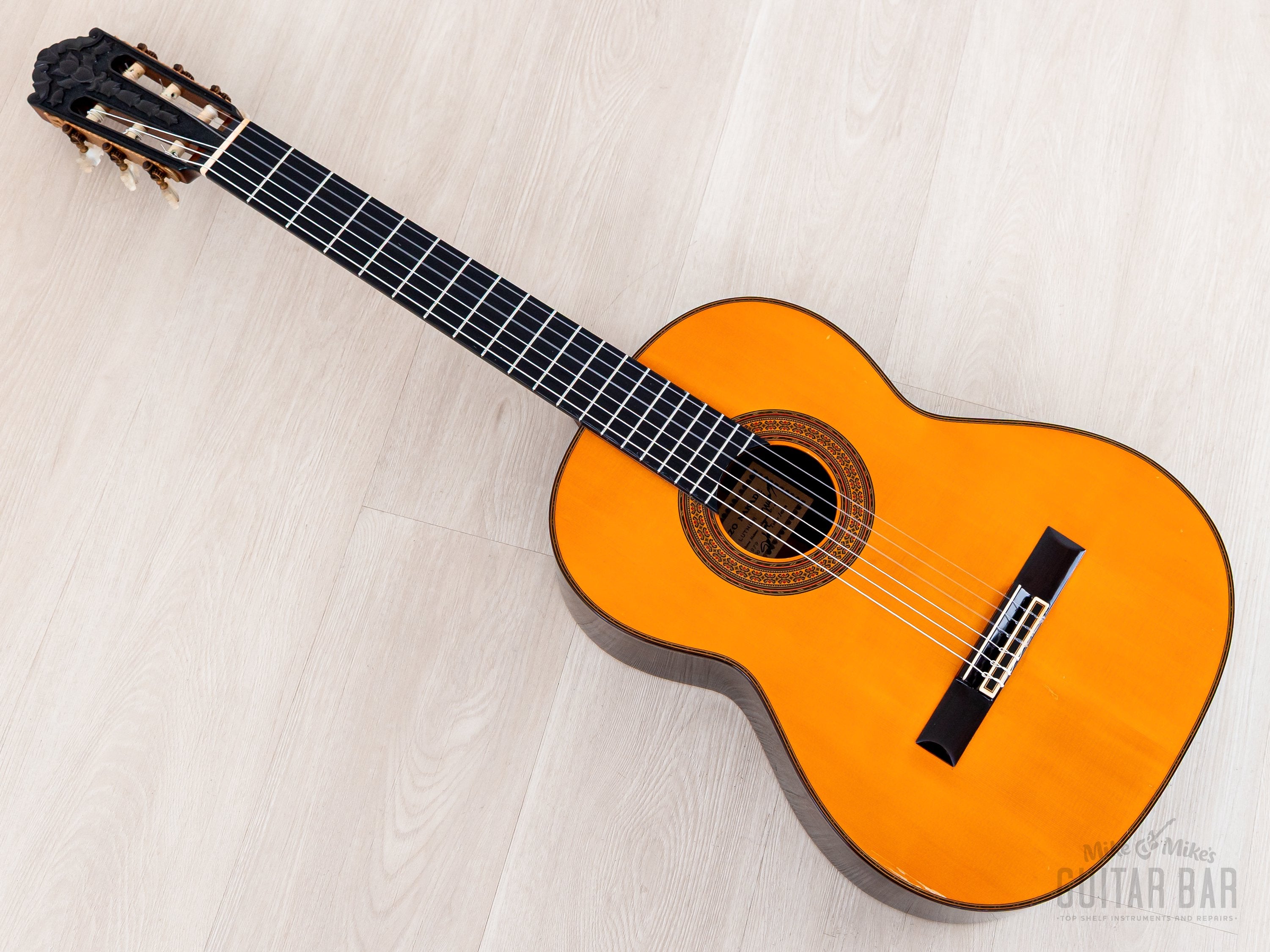 1979 Sakazo Nakade No. 3000 Vintage Classical Guitar, Spruce + Brazili