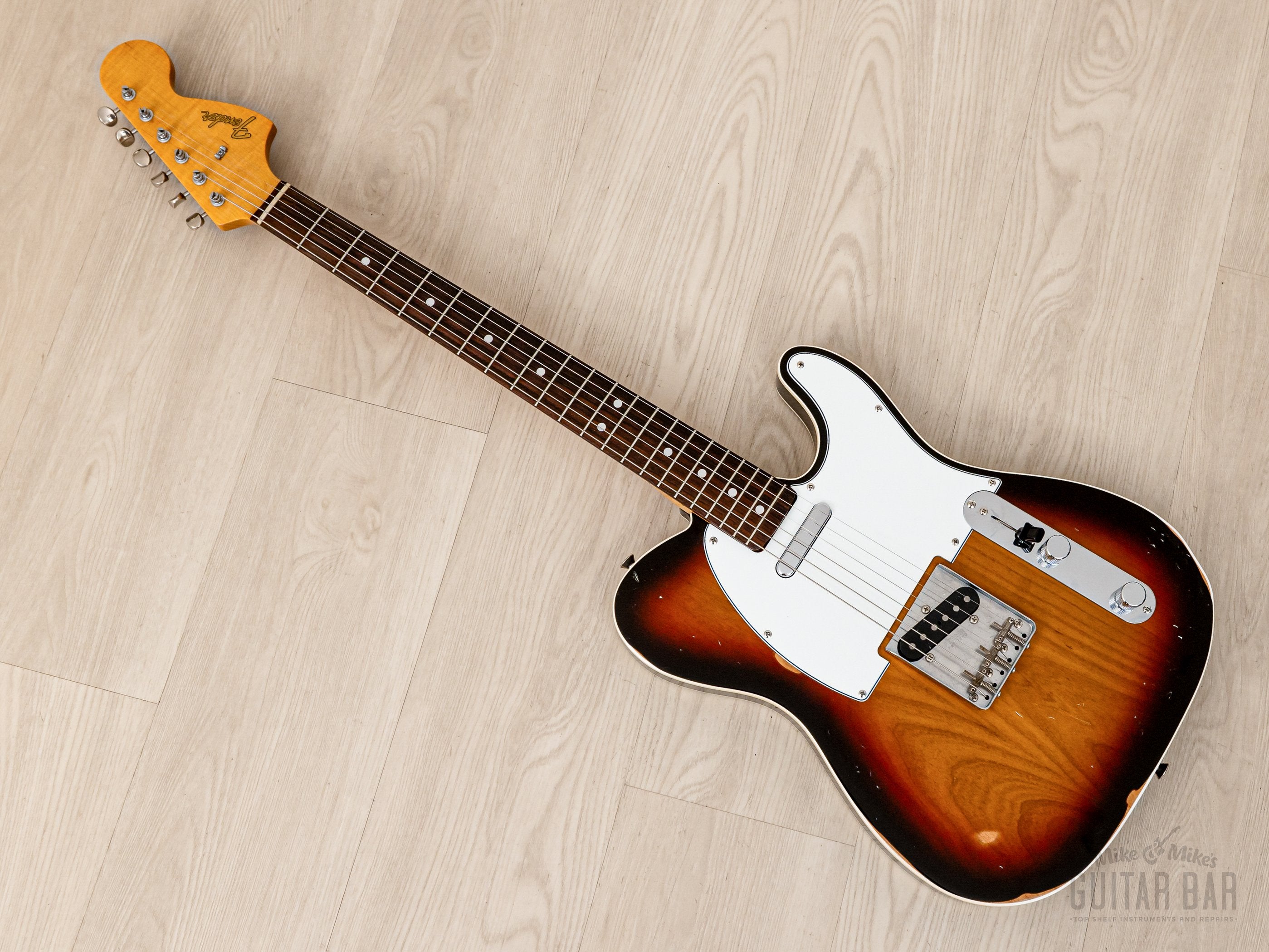 2011 Fender Order Made Telecaster Custom TL62B-67 Non-Catalog w/ Strat Headstock, Japan MIJ