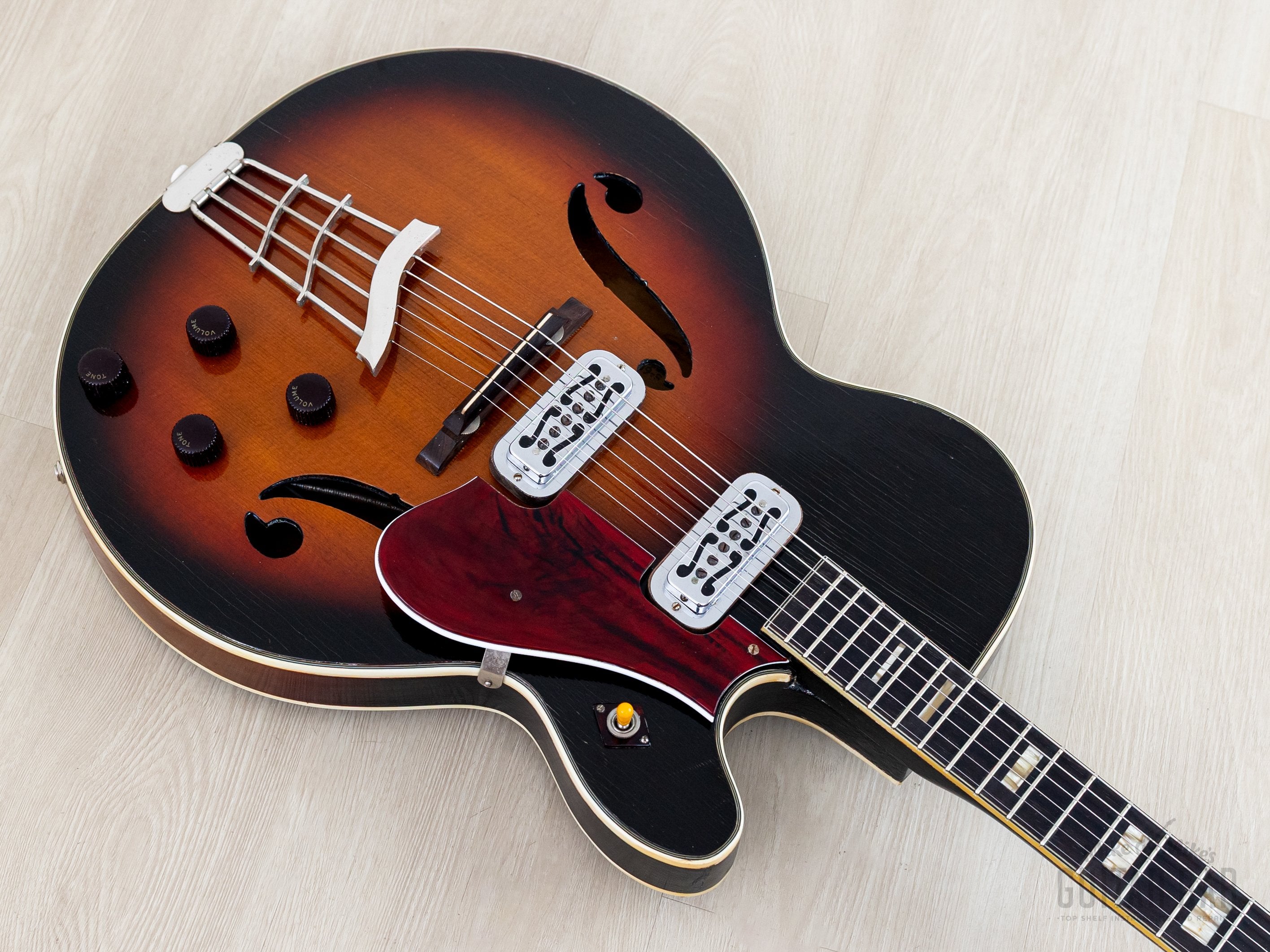 1960年台 Harmony Meteor H-70 USA製 ハーモニー フルアコ 【公式通販】