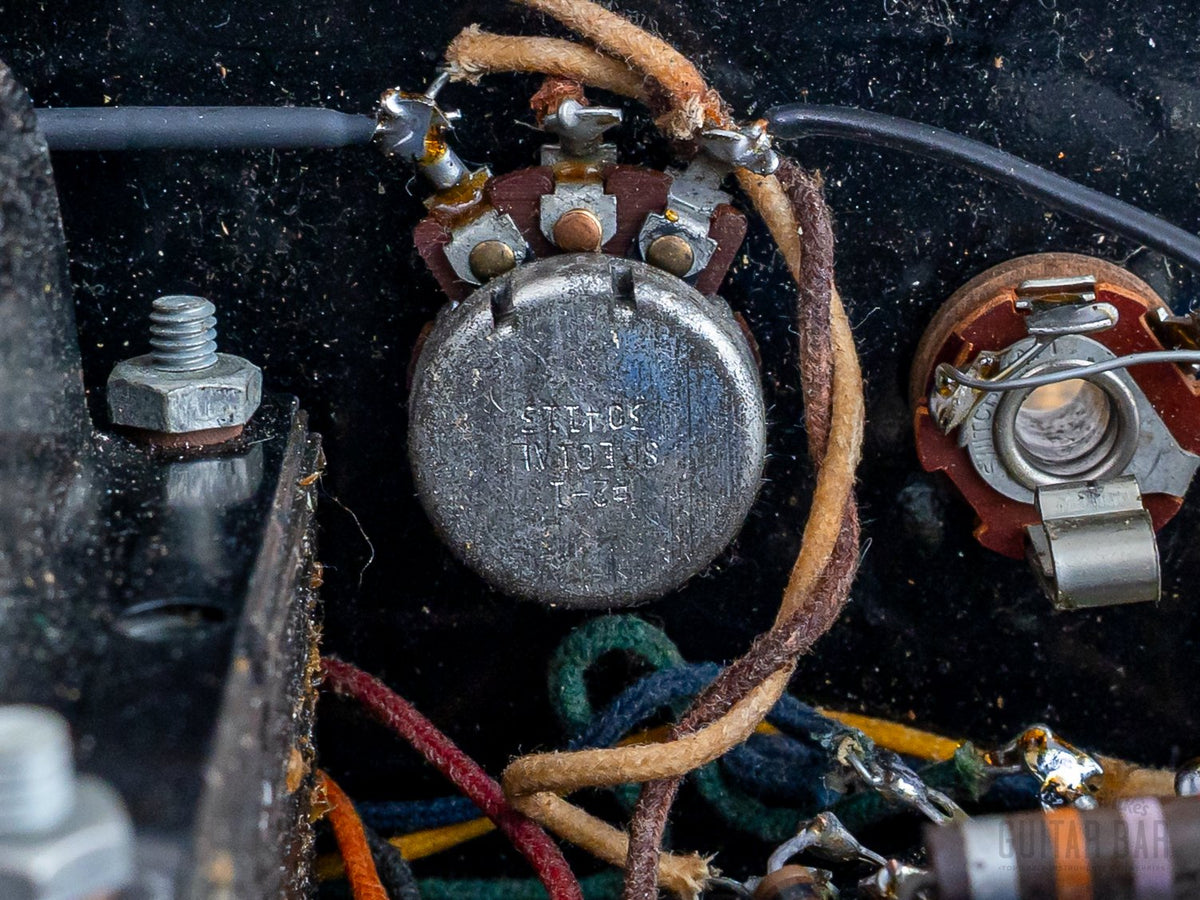 1951 National Chicago Model 51, pots and wiring