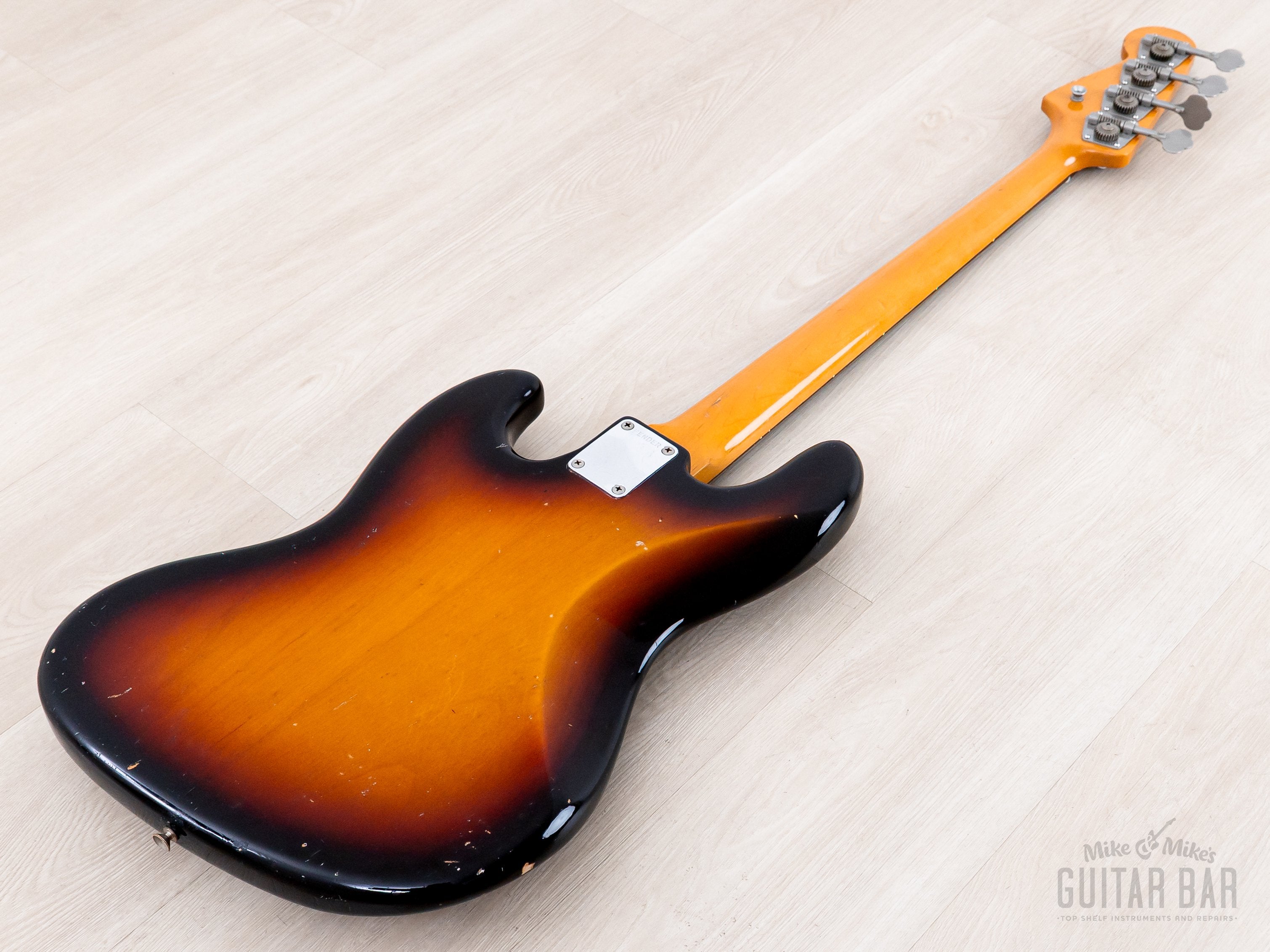 ベースマックス 1988 Fender '62 Jazz Bass Stack Knob JB62-115 Sunburst Lacquer w/ Amer