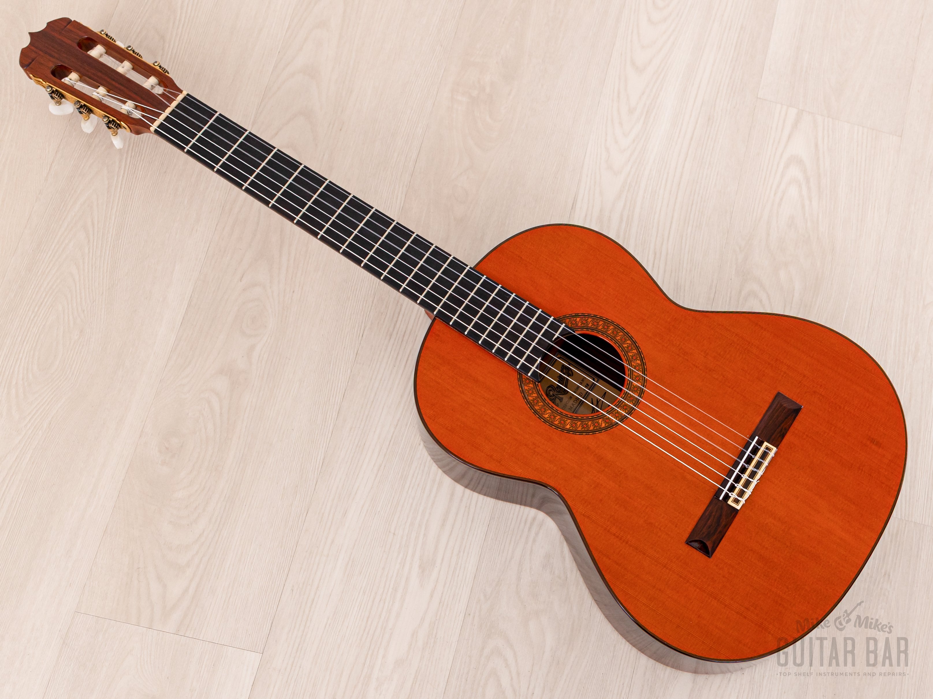 1978 José Ramirez 1a Classical Nylon String Acoustic Guitar Cedar Top w/ Case, Paperwork