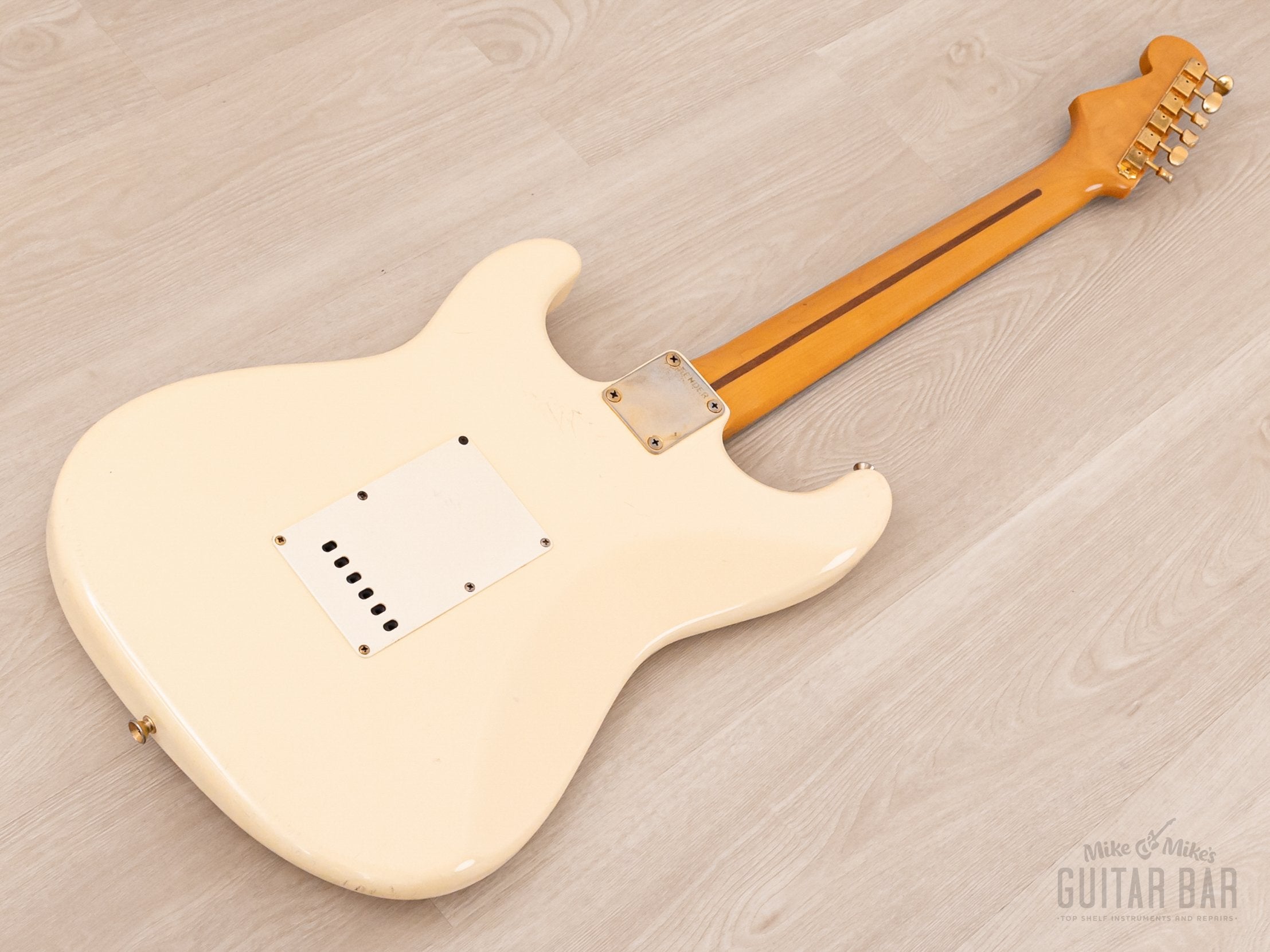 1990 Fender Stratocaster '57 Vintage Reissue ST57-65G Mary Kaye-Style w/ Gold Hardware, Japan MIJ Fujigen
