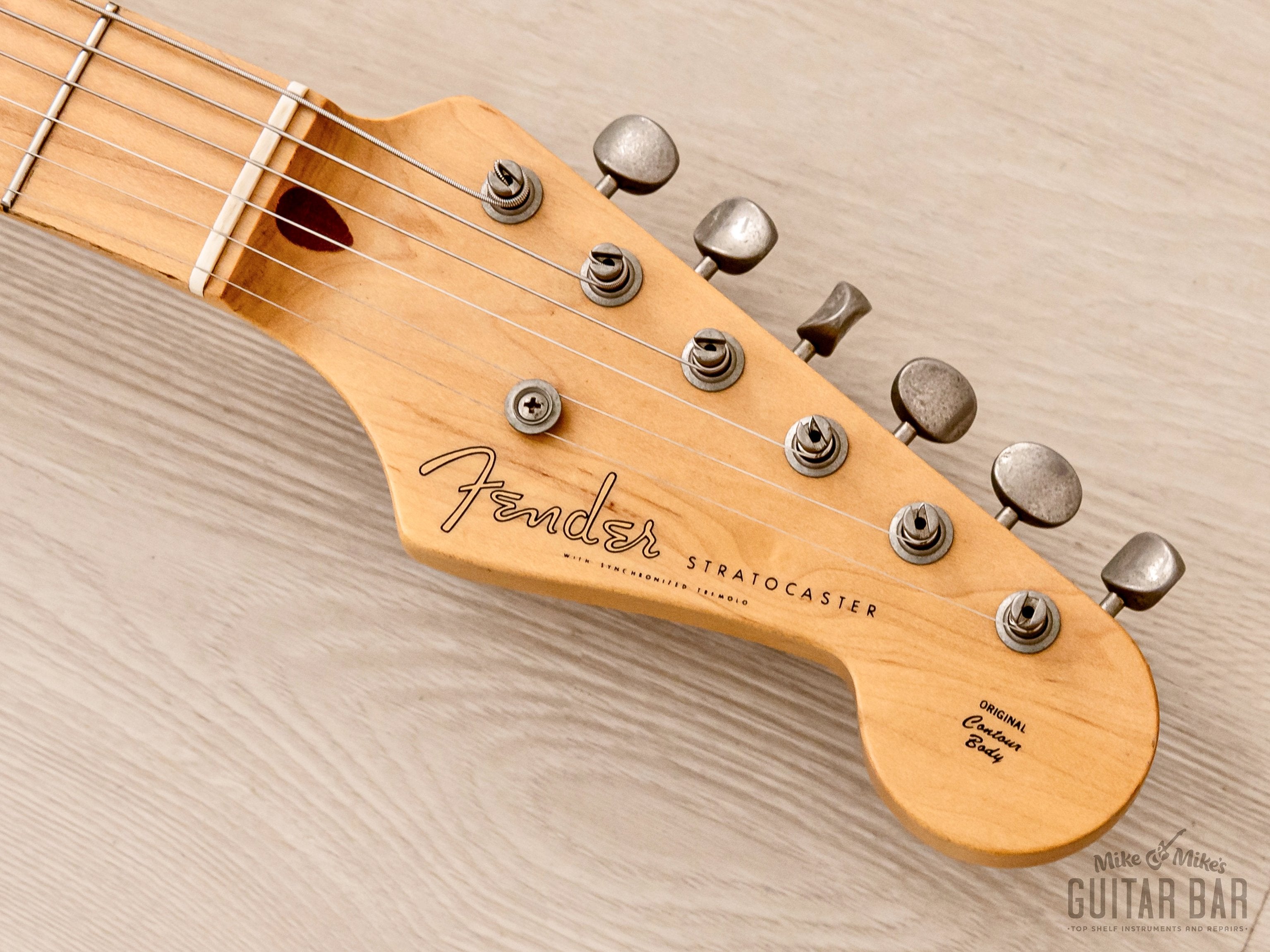 1999 Fender Stratocaster ‘54 Vintage Reissue ST54-95LS Blackie Specs w/ USA Lace Sensors, Japan CIJ