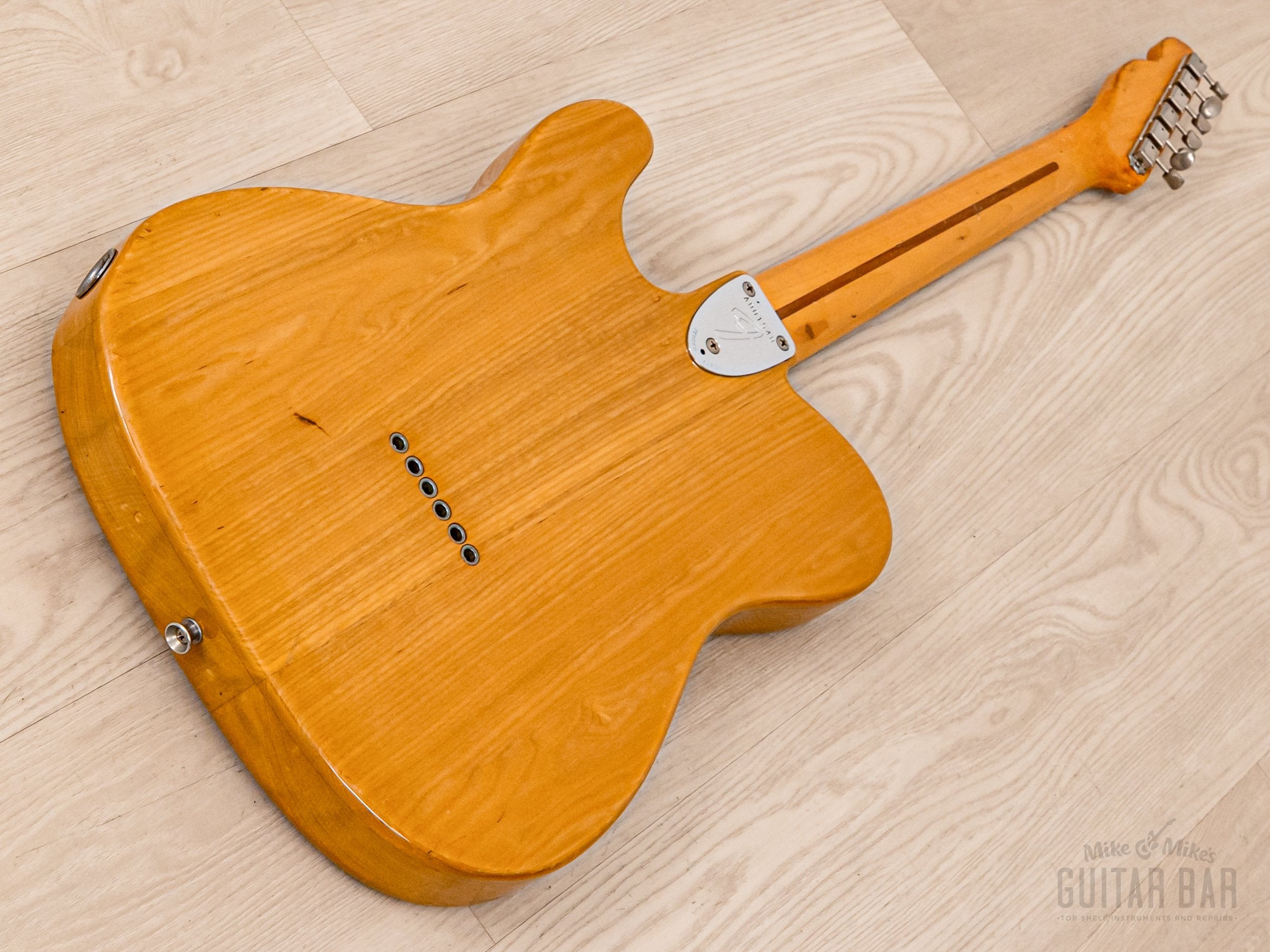 1985 Fender Telecaster Thinline ‘72 Vintage Reissue TN72-75 Natural w/ Wide Range, A-Serial Japan MIJ Fujigen