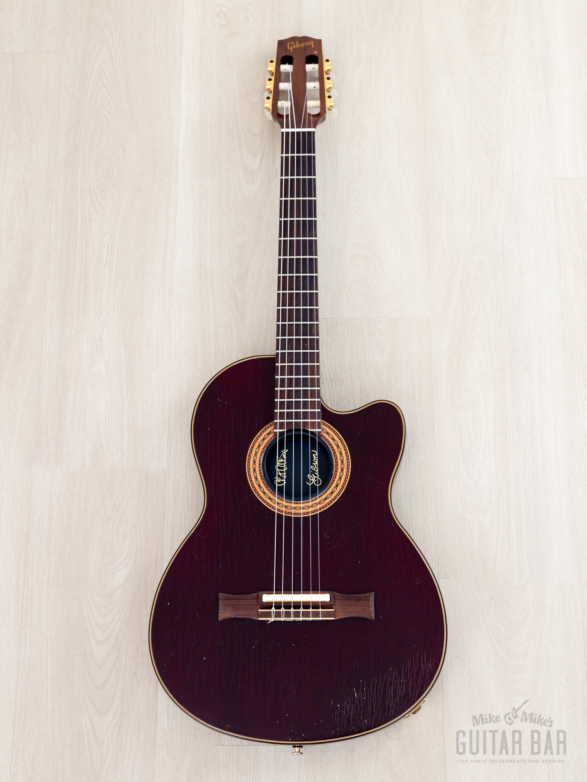 Gibson chet atkins CE (1991年製) Wine Red Gibson chet atkins CE (1991年製) Wine Red Gibson Chet Atkins CE