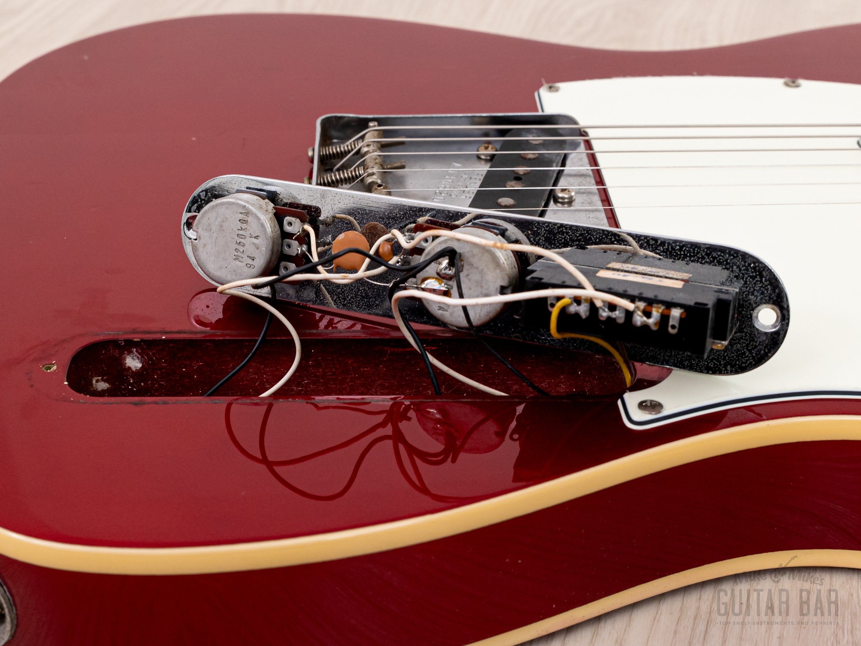 1989 Fender Telecaster Custom '62 Vintage Reissue TL62B-650 Candy Appl