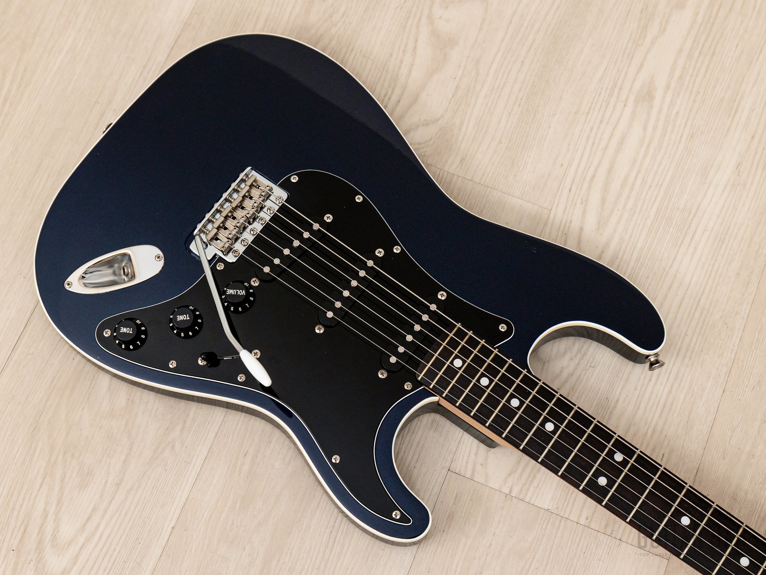 2015 Fender Aerodyne Stratocaster AST Gunmetal Blue Near-Mint, Japan MIJ