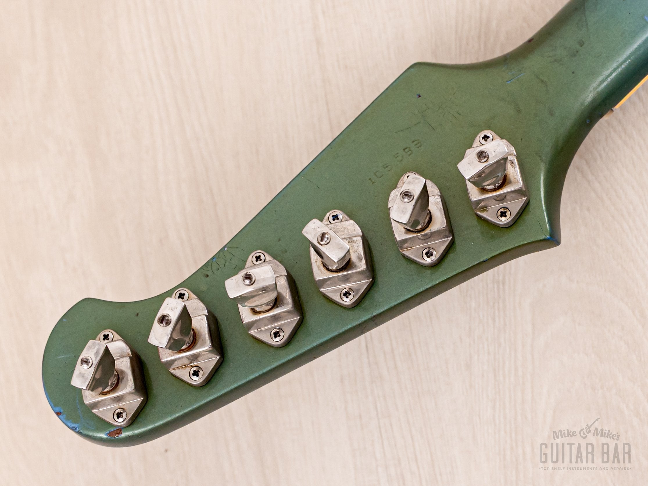 1963 Gibson Firebird V Reverse Body Pelham Blue Vintage Guitar w/ Case, The Hives Howlin' Pelle Almqvist