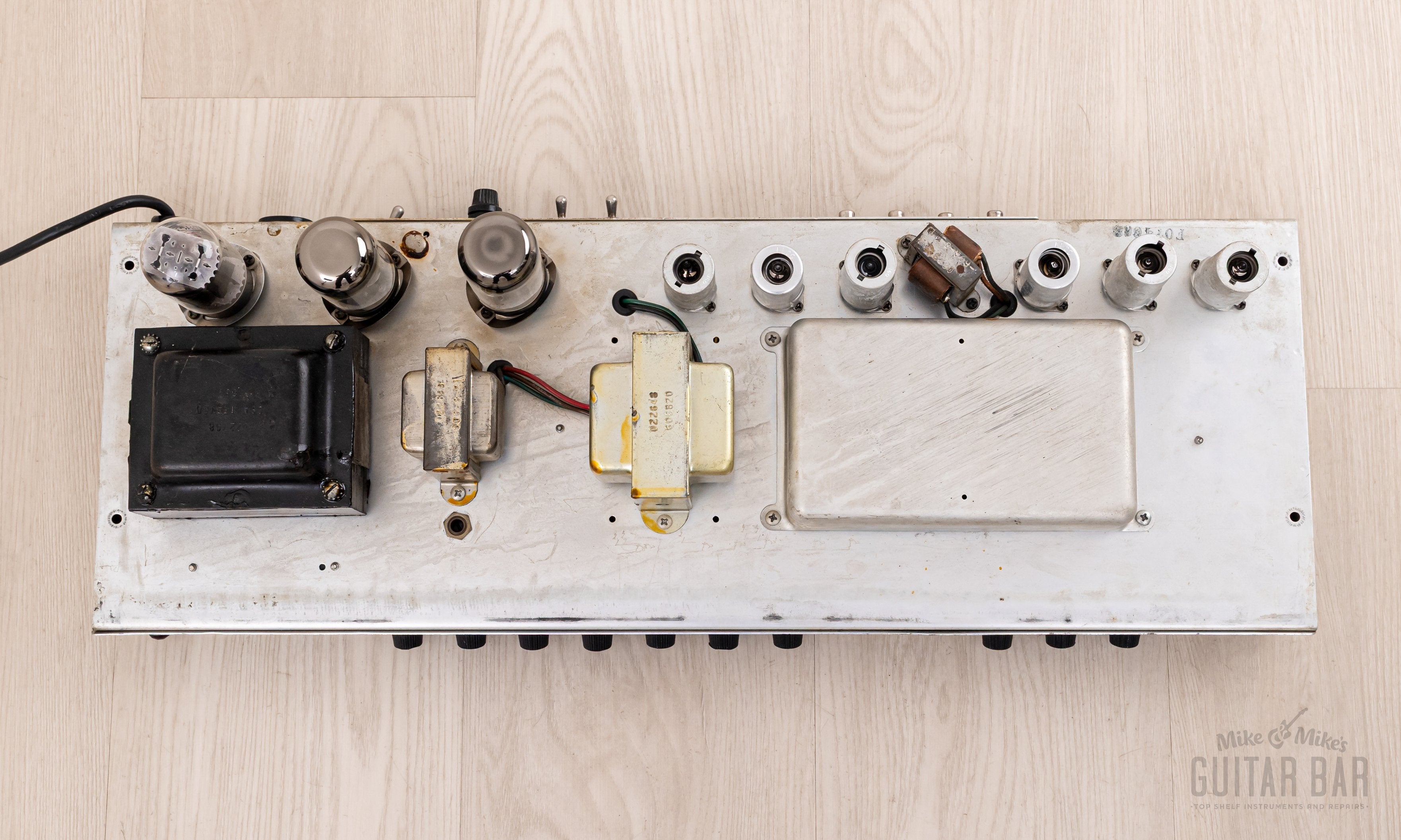 1968 Fender Bandmaster Reverb TFL5005D Drip Edge Vintage Tube Amp Head w/ Footswitch