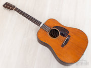 1960 Martin D-18 - body angle
