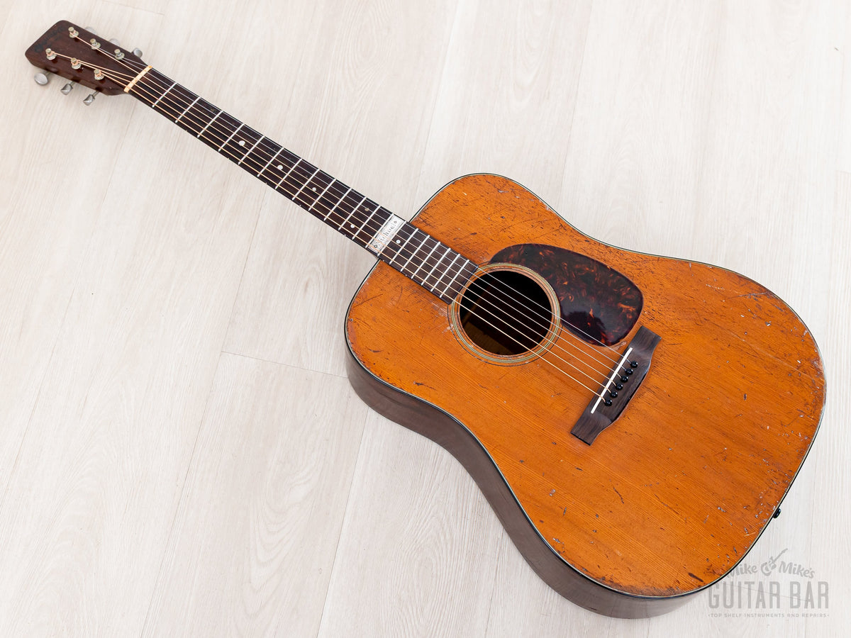 1960 Martin D-18 - body angle