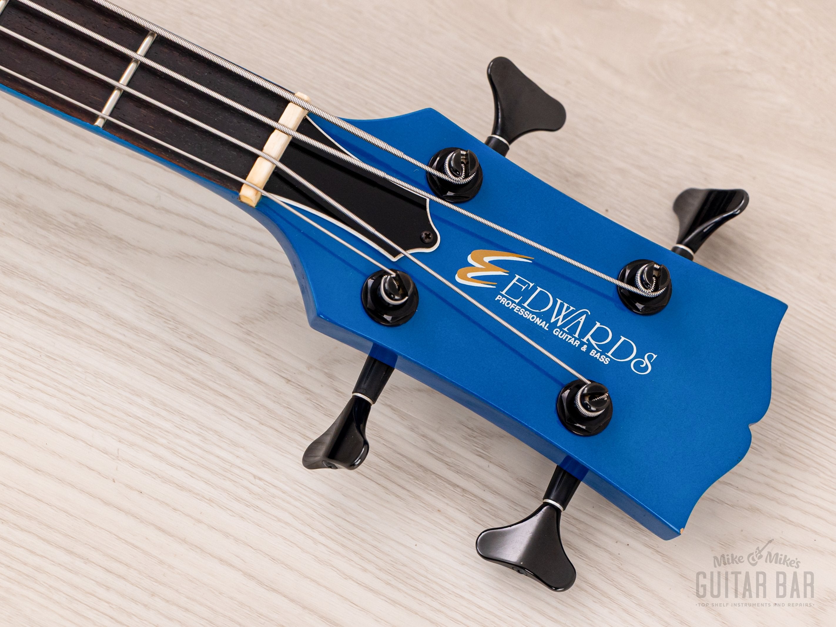 1990s Edwards by ESP Luna Sea J Signature E-J-78TV Aqua Blue w/ Case, Japan