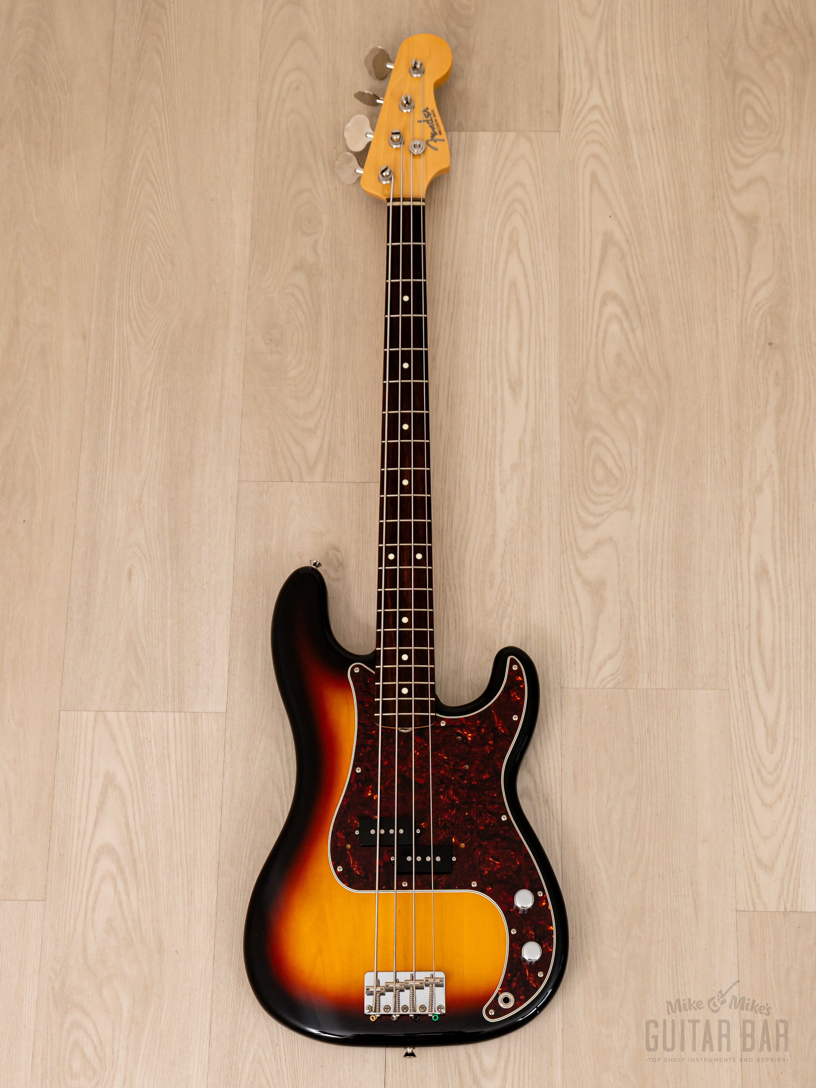 2022 Fender Traditional II 60s Precision Bass Sunburst, Near-Mint, Japan MIJ