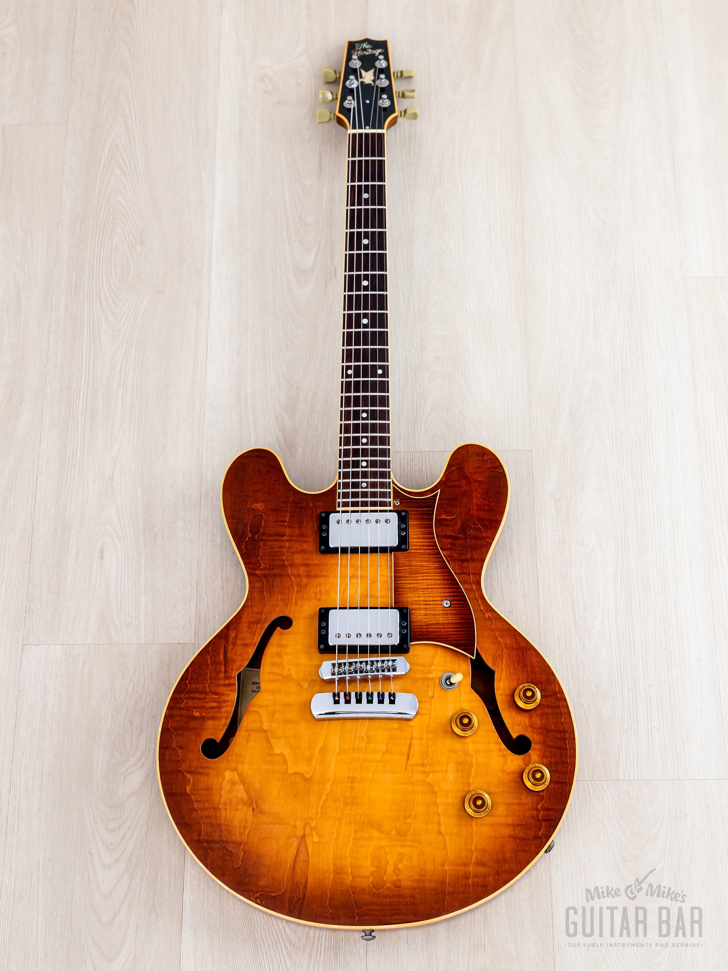 1995 Heritage H-540 Custom Limited Edition ES-Style Semi-Hollow Guitar