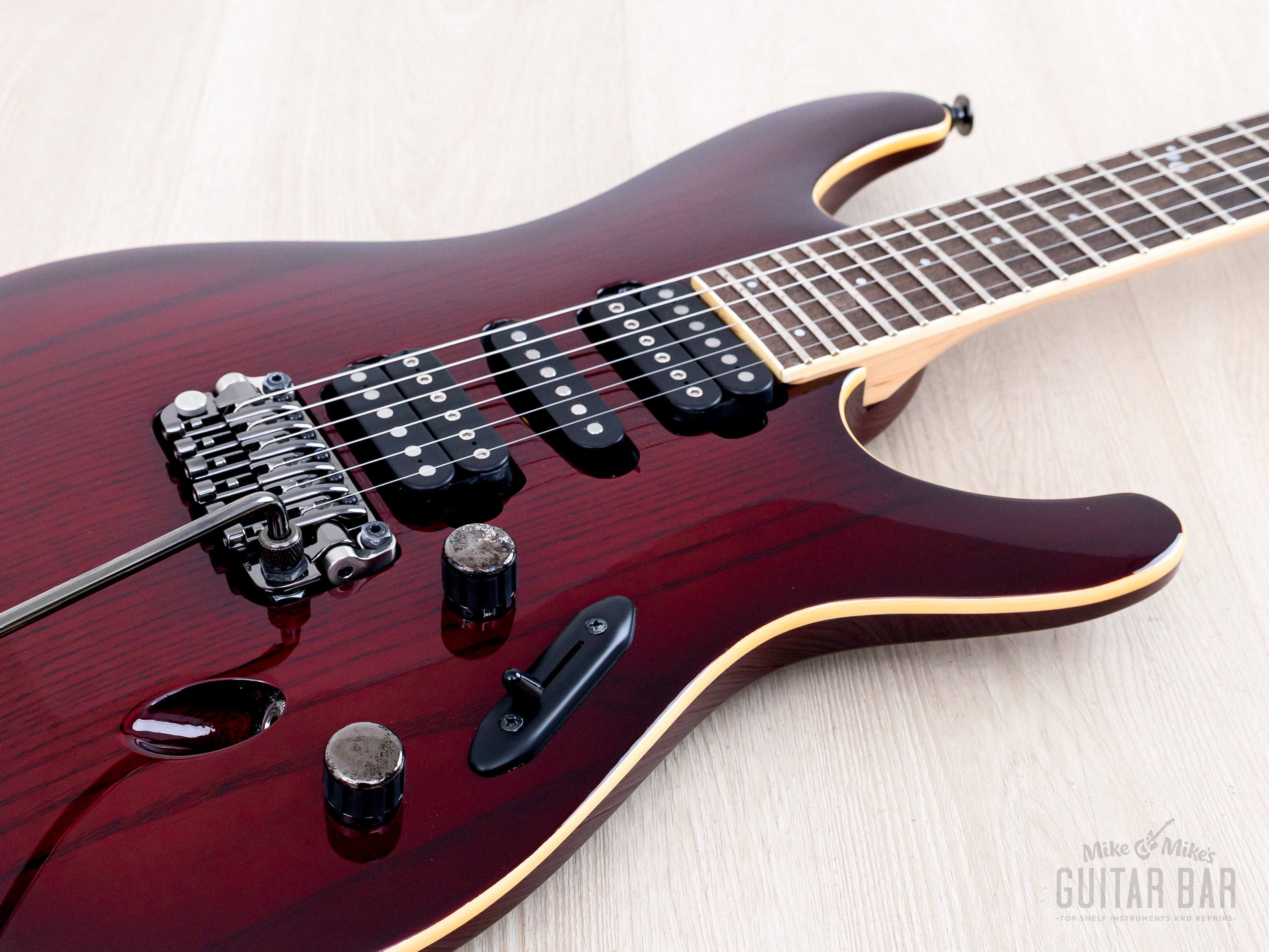 ギター Ibanez SV5470A-CW 2010 Ibanez Prestige SV5470A HSH Crimson Wine w/ Case