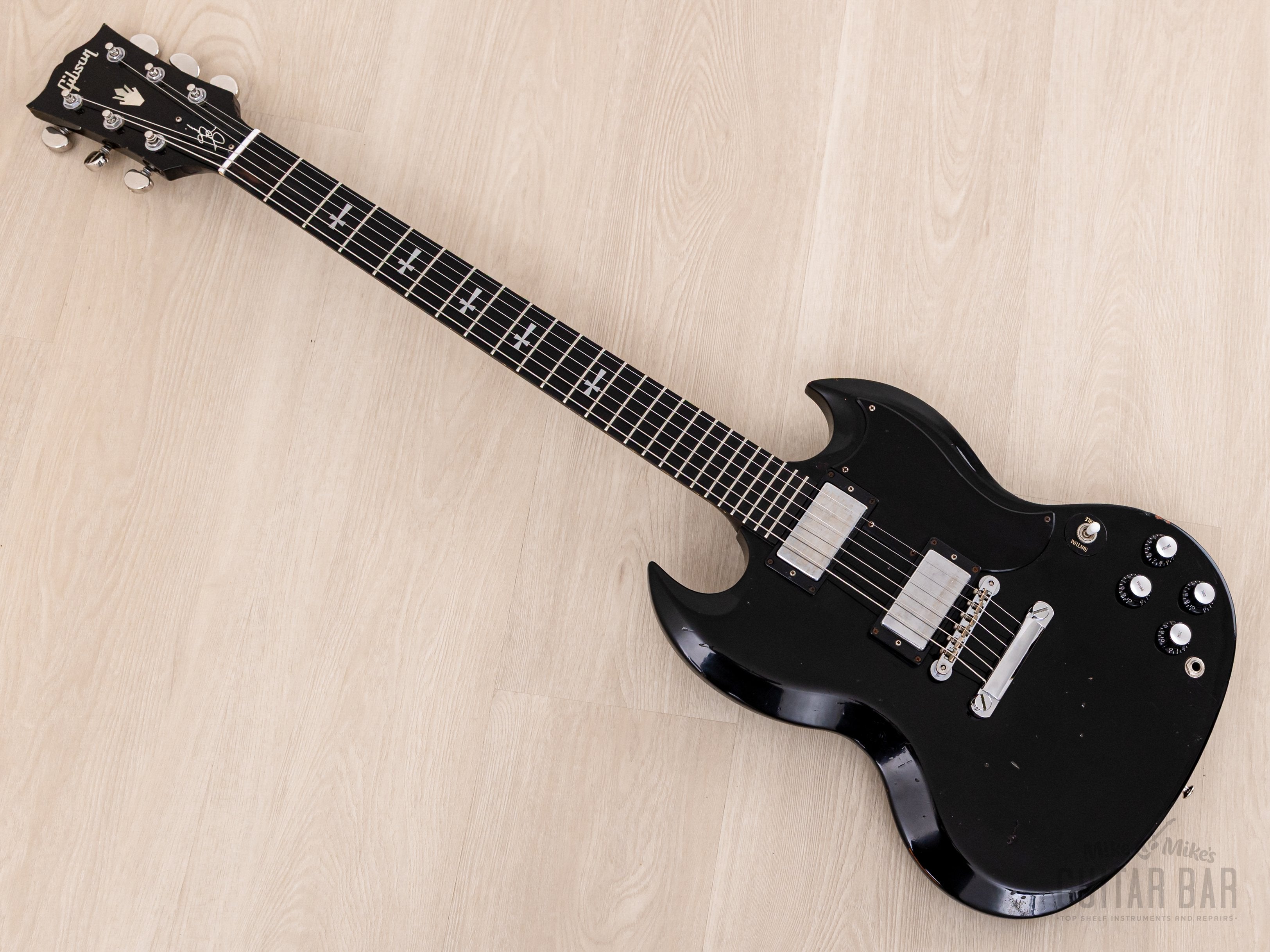 2002 Gibson Tony Iommi Signature SG Standard Ebony w/ Case & Hangtag