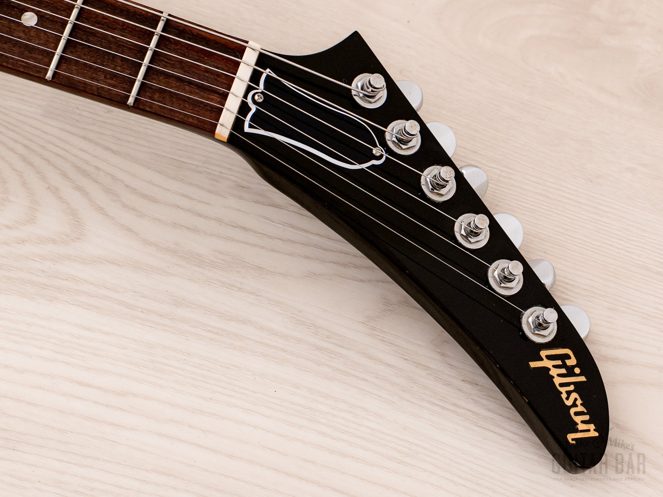 2012 Gibson Explorer '76 Vintage Reissue Ebony w/ Case