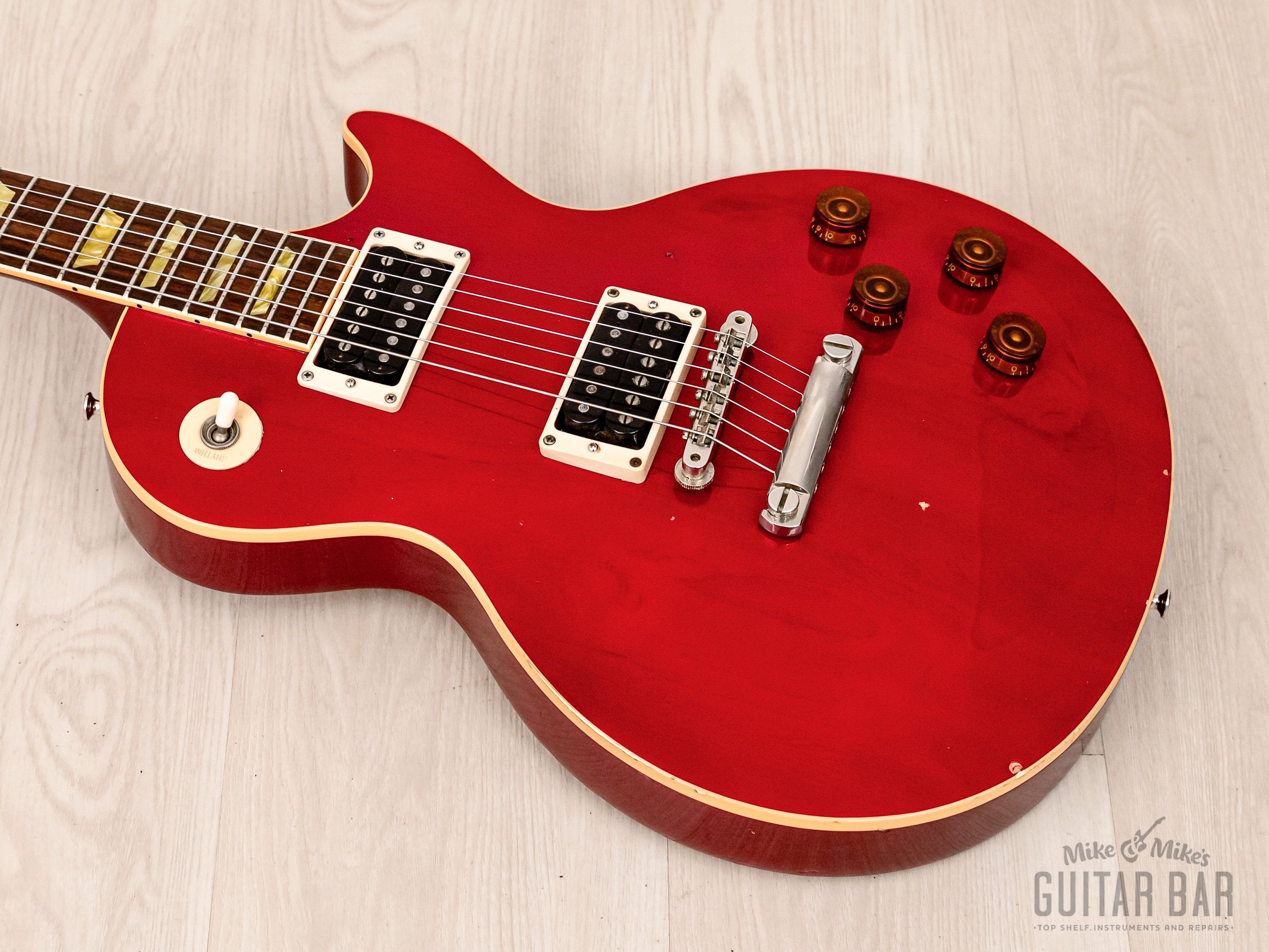 2002 Gibson Les Paul Classic Cherry w/ 496R & 500T Humbuckers, Case