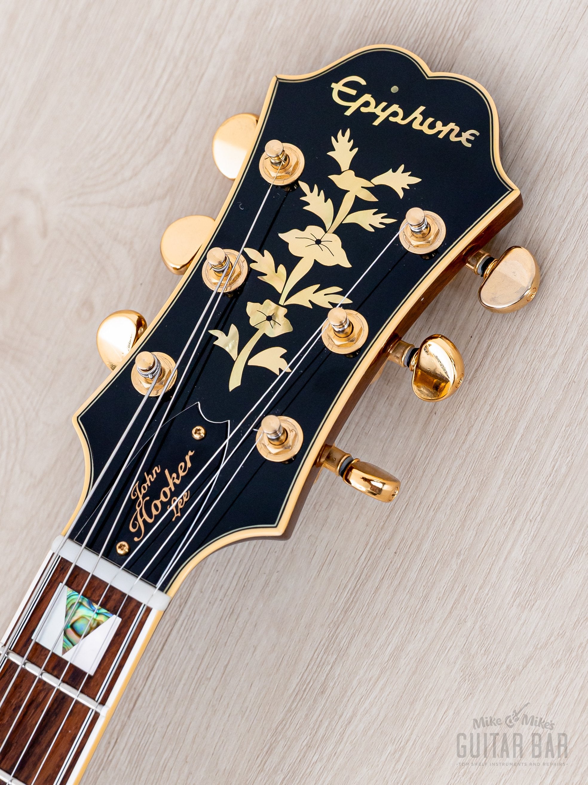 2000 Epiphone USA John Lee Hooker Signature 1964 Sheraton Sunburst, Ne