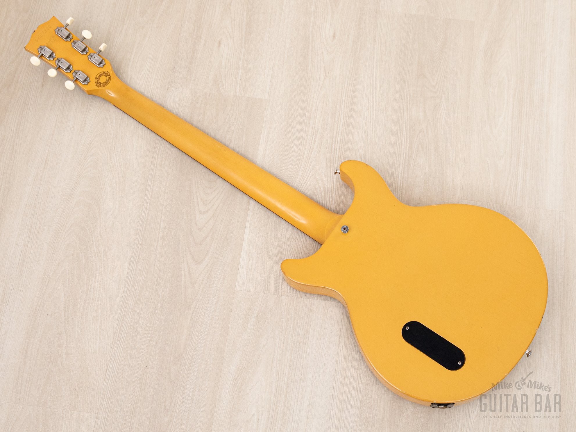 1996 Gibson Limited Edition Les Paul Junior Double Cut TV Yellow Yamano-Spec w/ ThroBak, Case