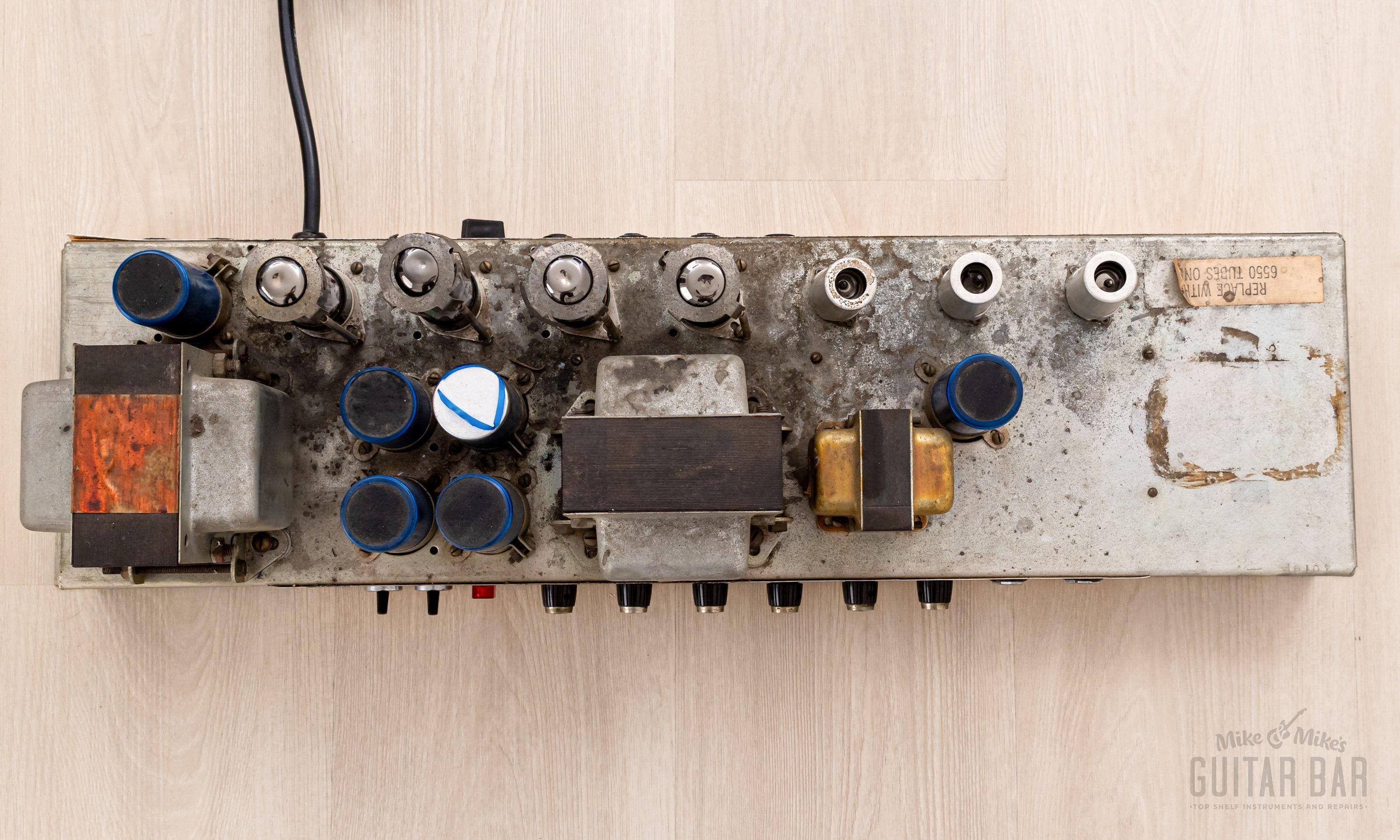 1974 Marshall JMP Super Lead 100 Model 1959 Vintage Tube Amp Head, EL34