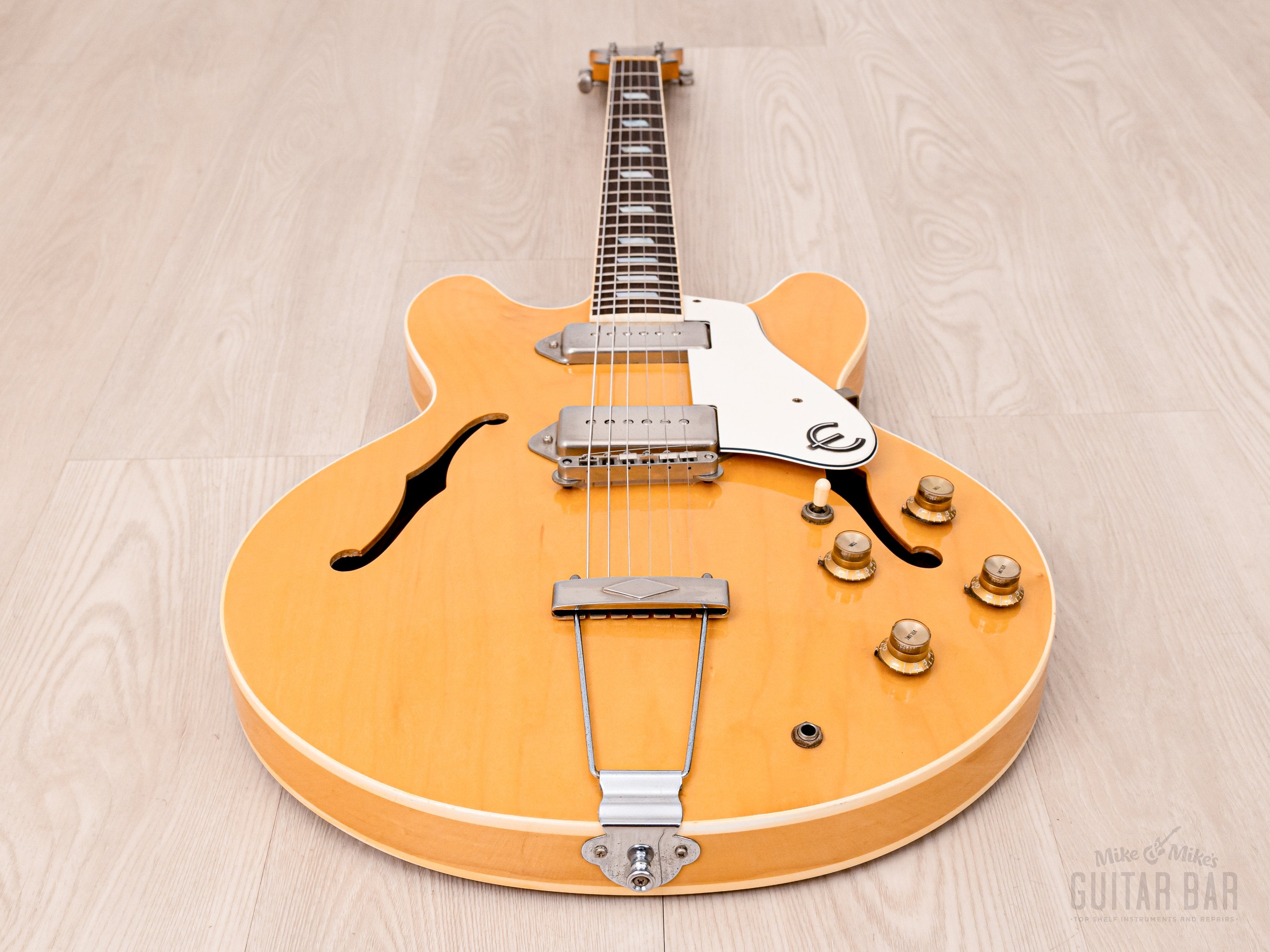 1996 Epiphone Casino Natural Near-Mint, Pre-Elitist Revolution, Japan Terada