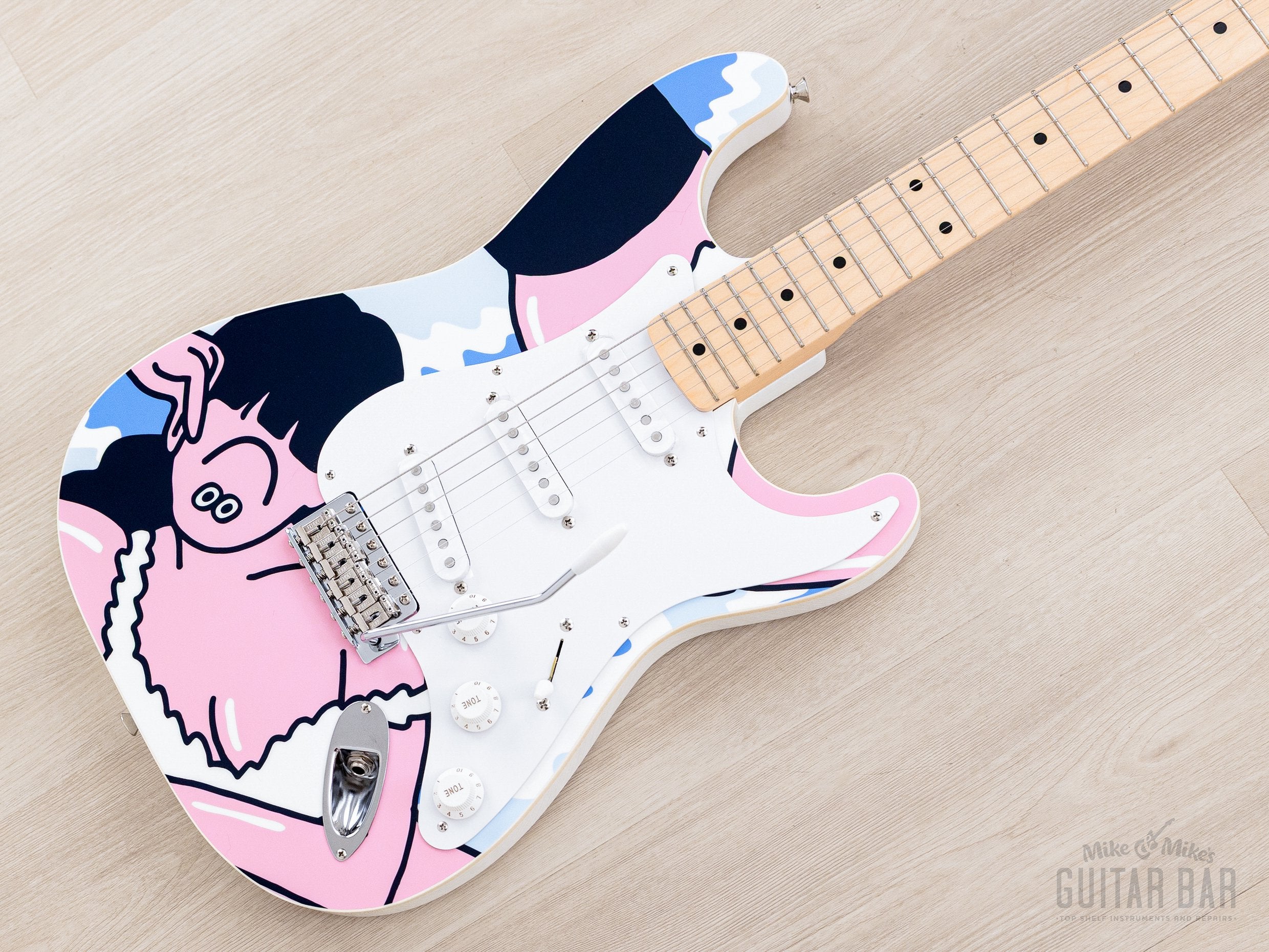 2019 Fender Art Gallery Collection Stratocaster FACE w/ Case & Hangtag