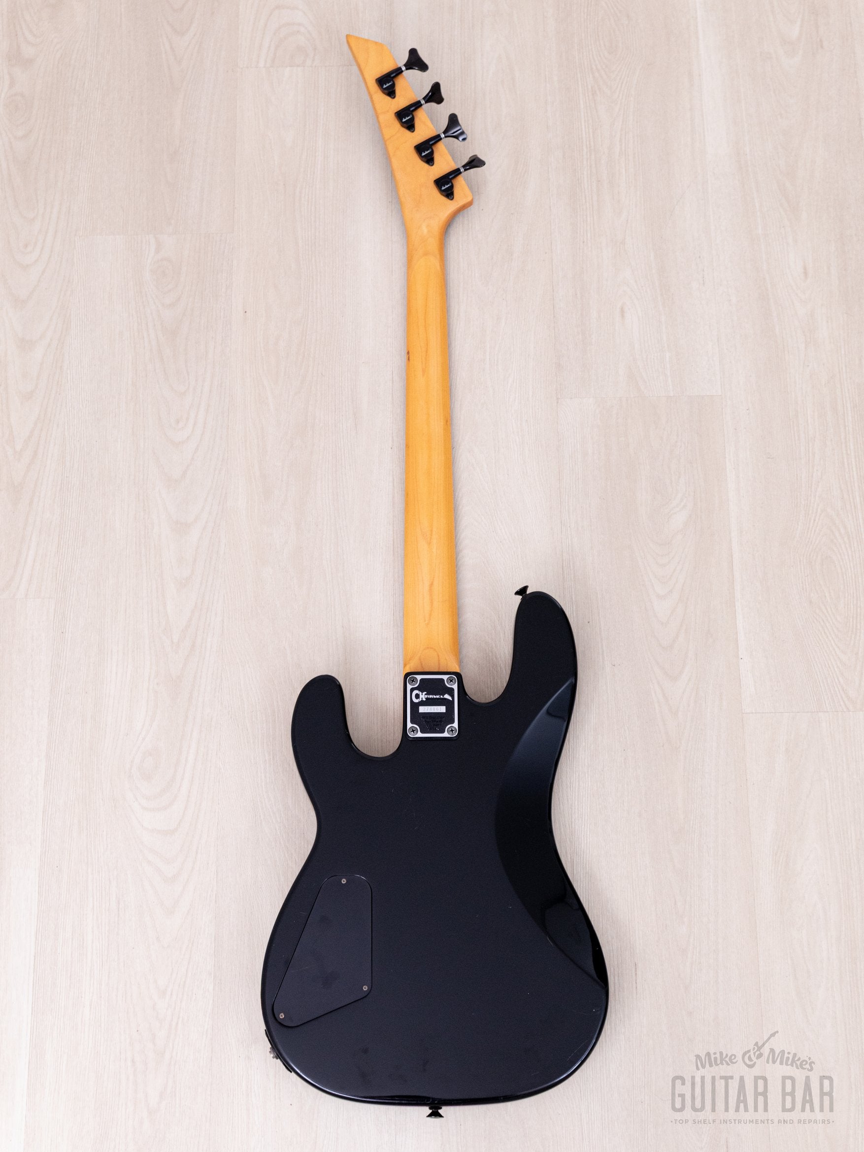 1980s Charvel by Jackson 1B Vintage Bass Black, Japan