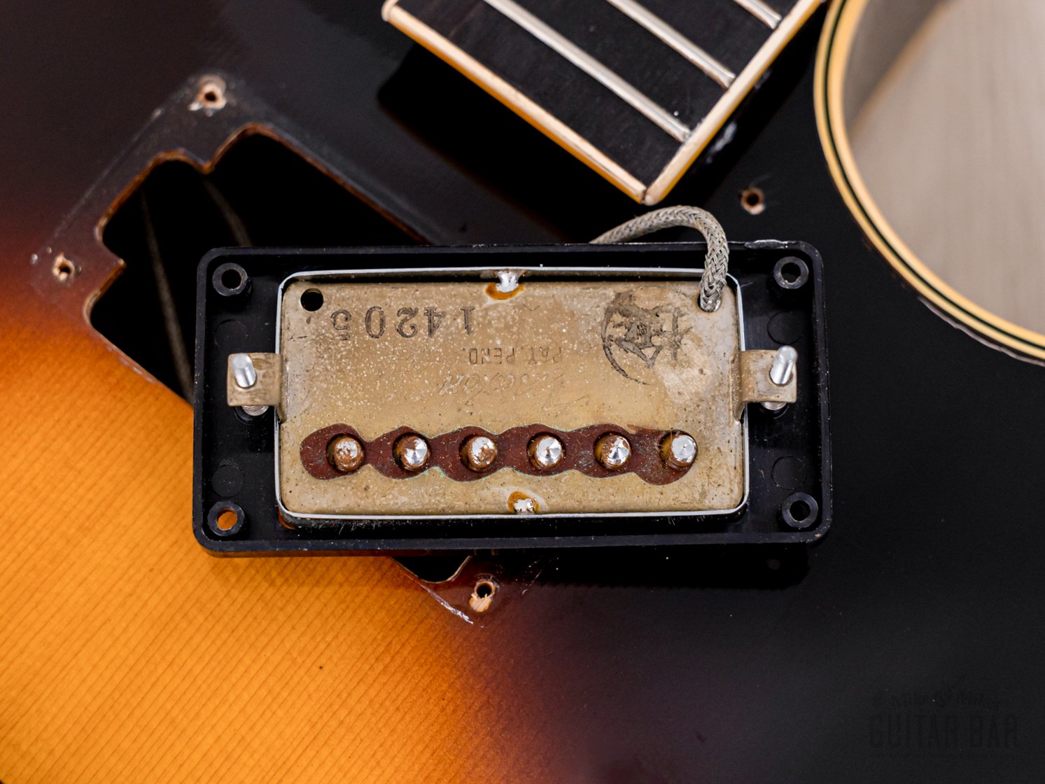 1974 Greco S-55 Vintage Hollowbody Guitar ES-175-Spec Sunburst w/ Embo