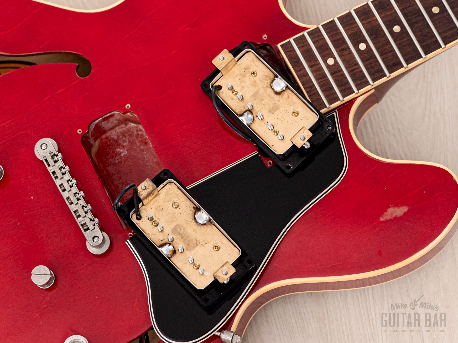 1997 Orville ES-335 Gibson-Licensed Semi-Hollow Guitar Cherry, Japan T
