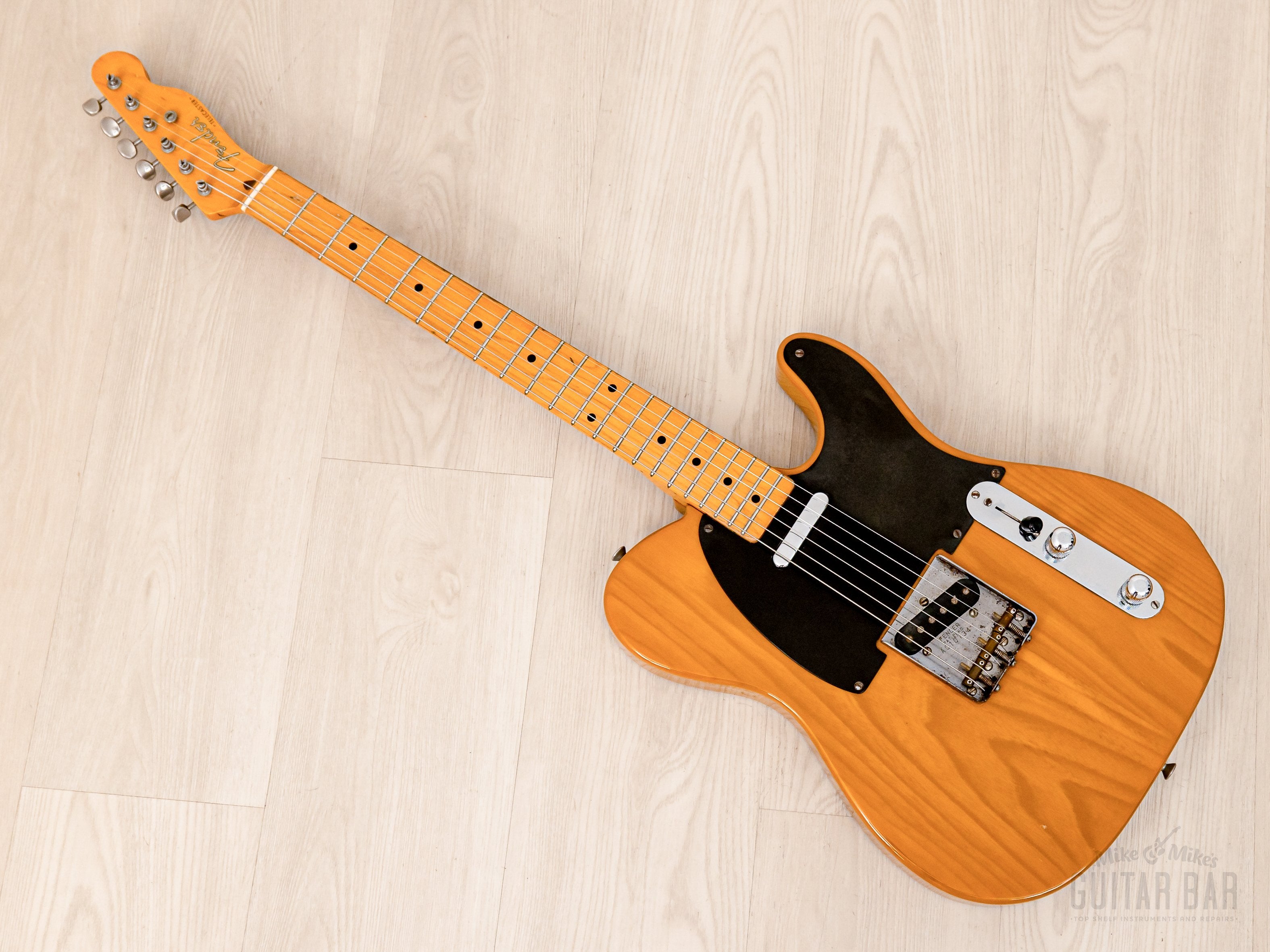 1985 Fender Telecaster '52 Vintage Reissue TL52-95 Lacquer Finish w/ American Vintage Pickups, Japan MIJ Fujigen