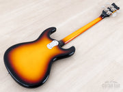 Mosrite Ventures Bass back of body, low angle