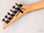 1991 Charvel by Jackson SSH superstrat headstock back with tuners
