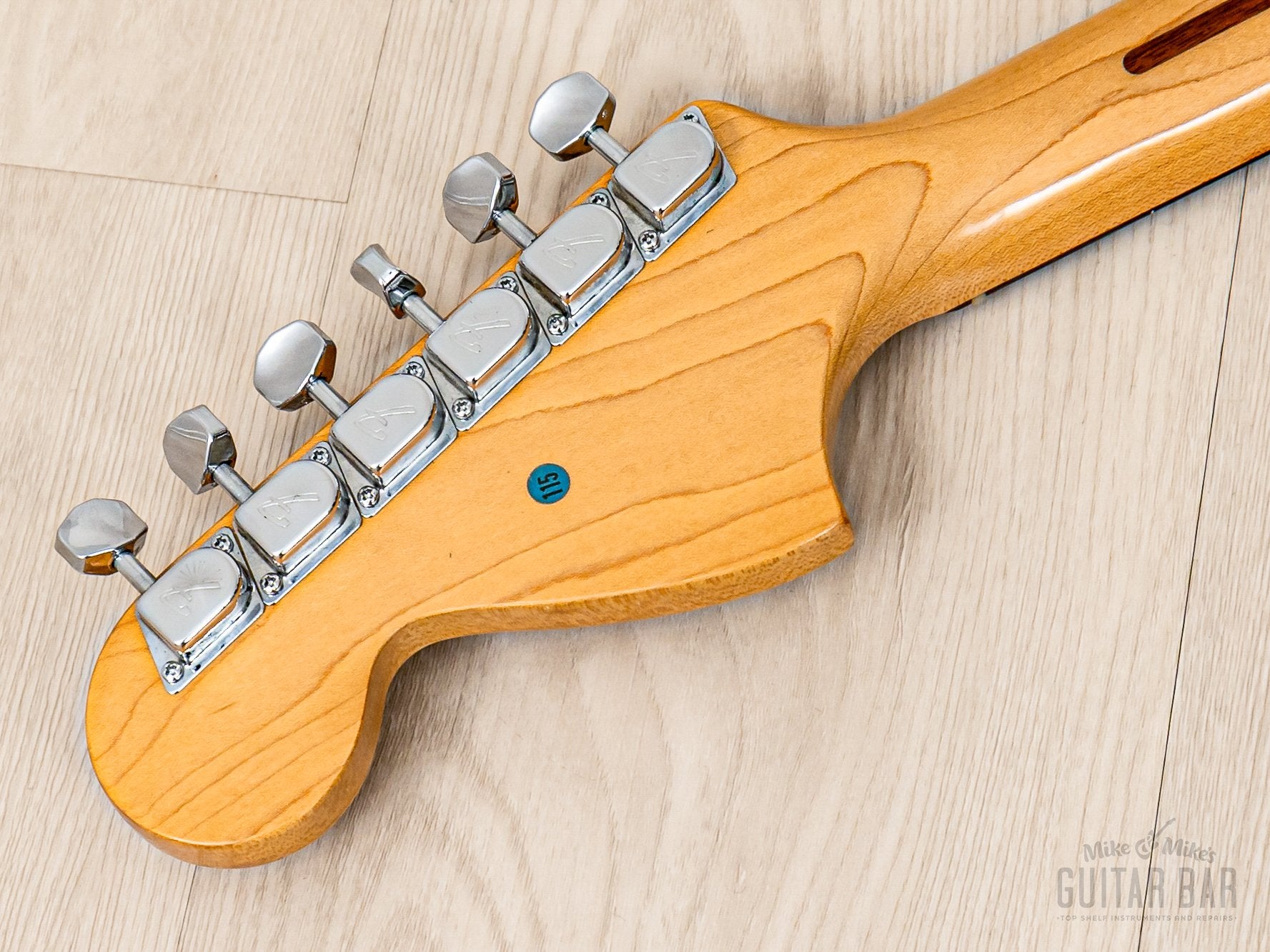 1986 Fender '72 Stratocaster ST72-115 Natural Ash, Near-Mint w/ USA Pickups & Case, Japan MIJ Fujigen