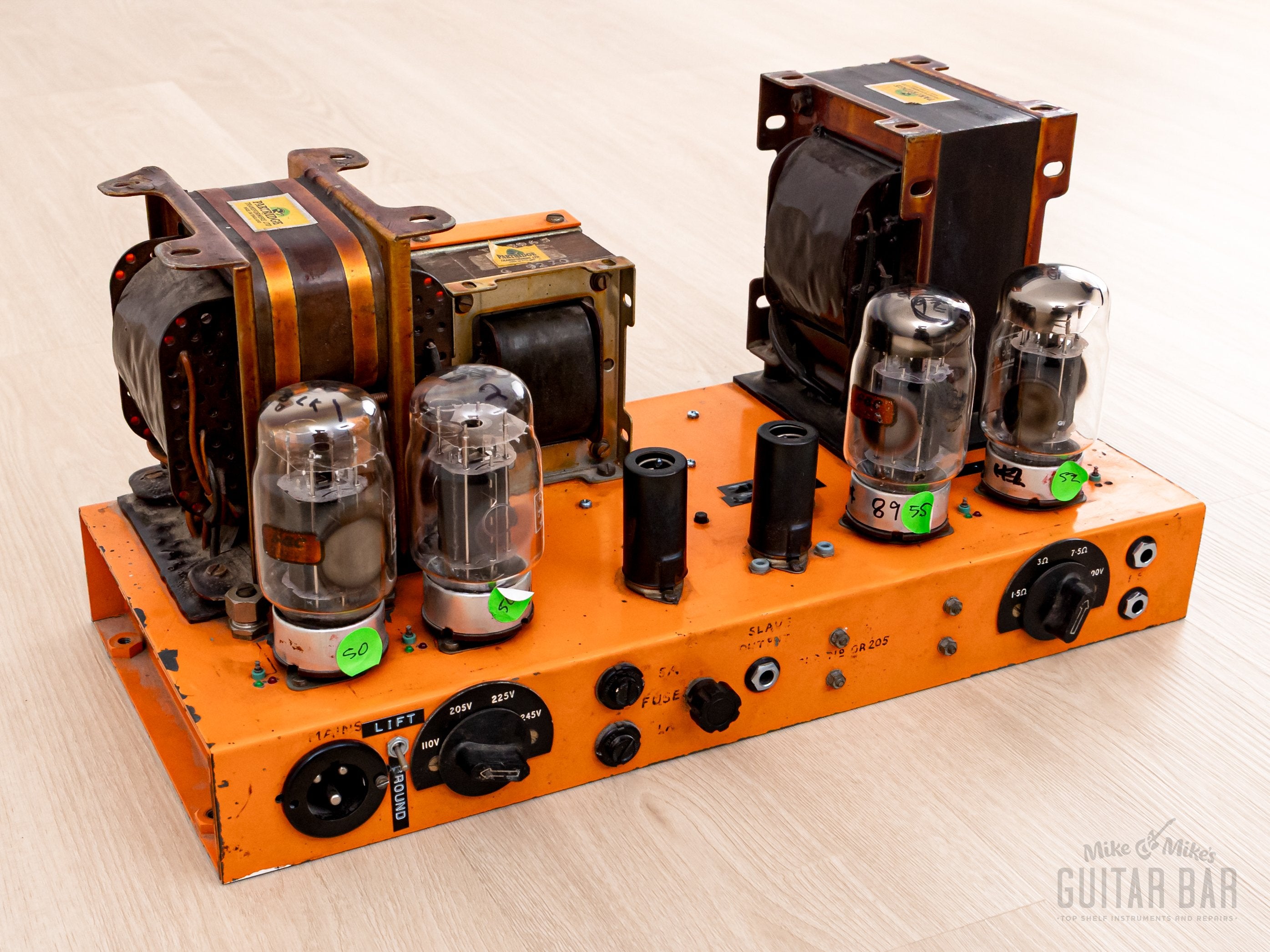 1970 Orange Matamp SL-100 Slave Amplifier w/ GEC KT88 Quad, Ormat