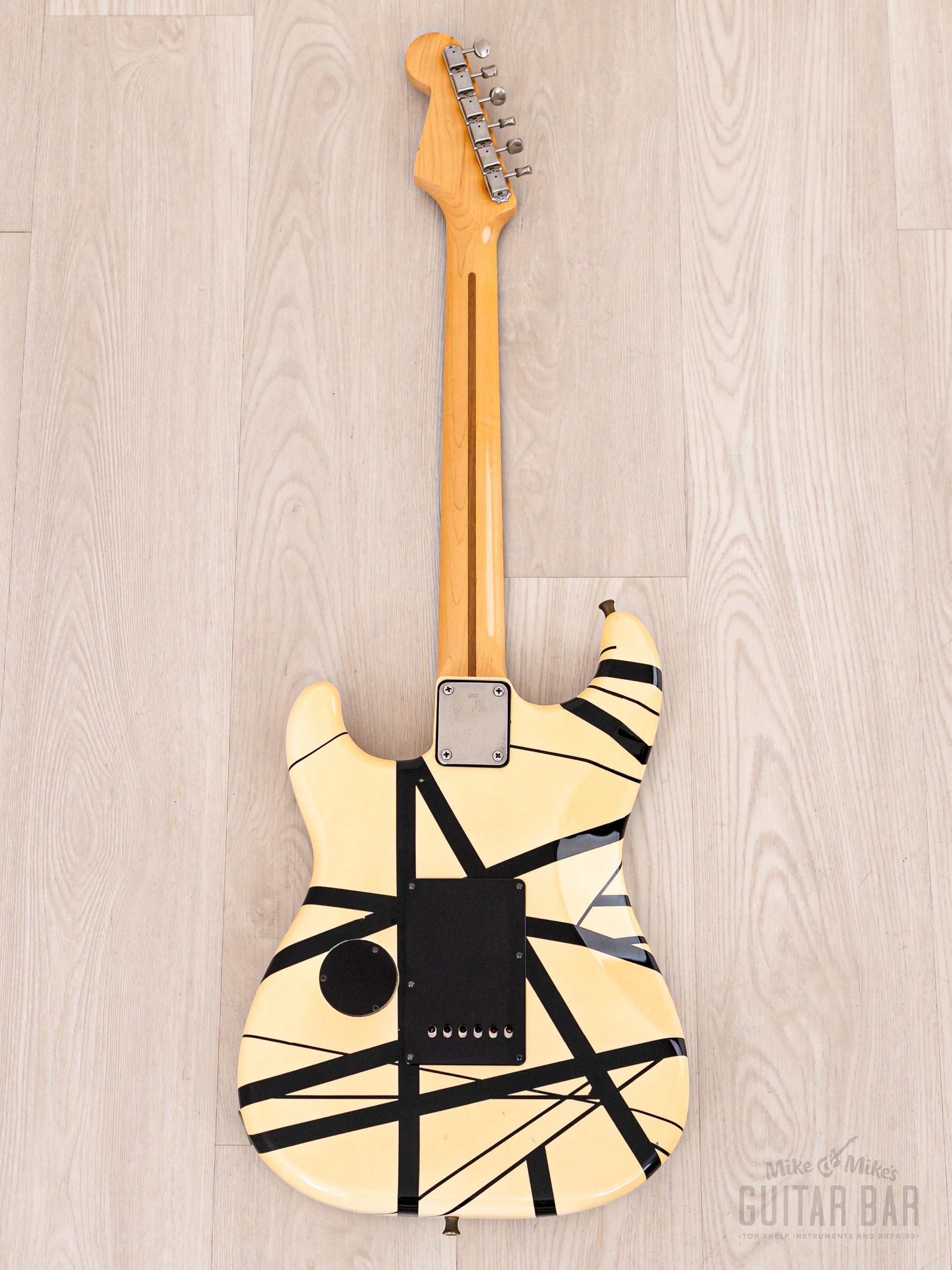 ESP Custom Shop “Kohji” Superstrat Striped EVH-Style Eruption w/ DiMarzio