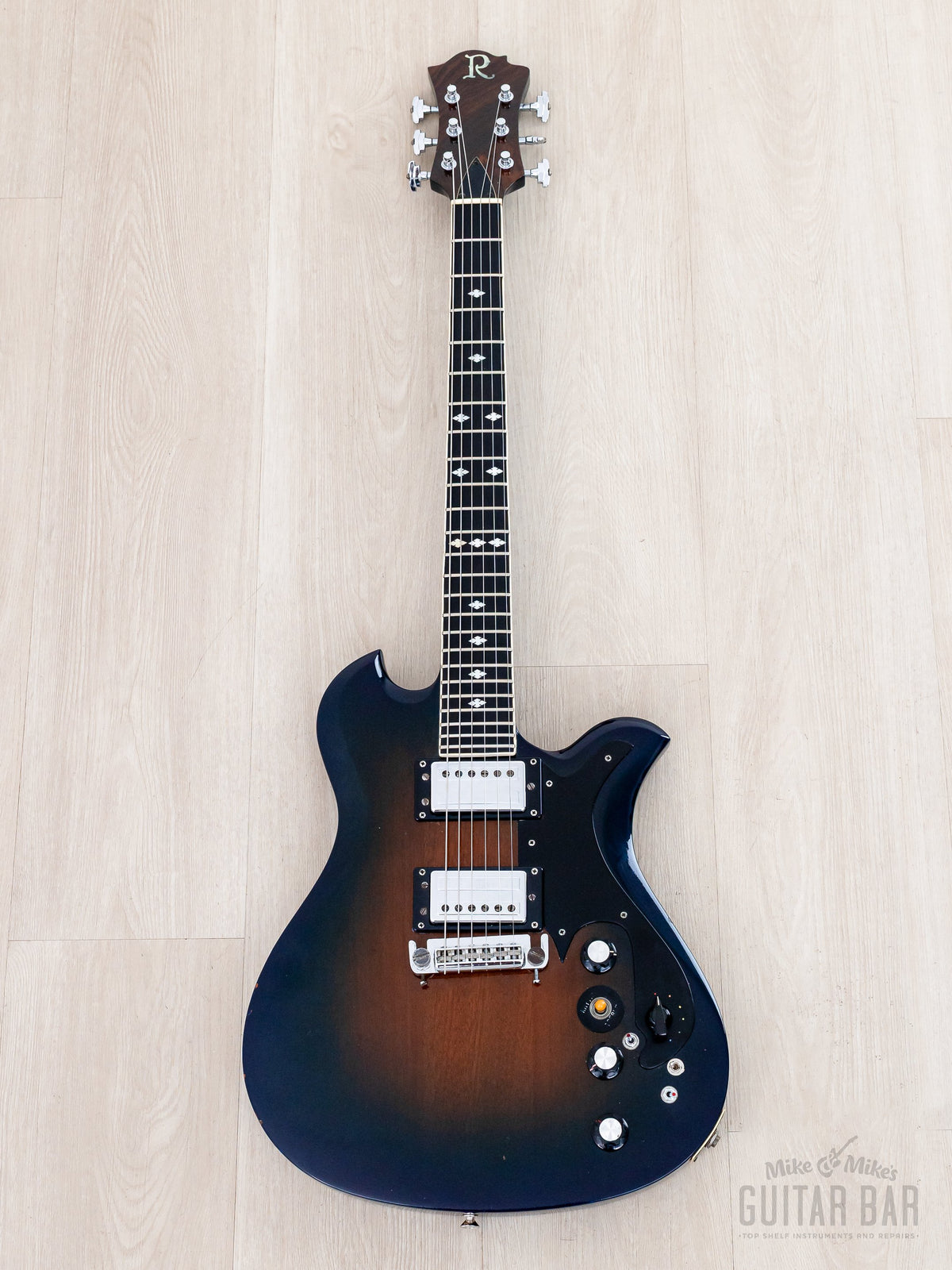 1976 BC Rich Seagull II, full front view