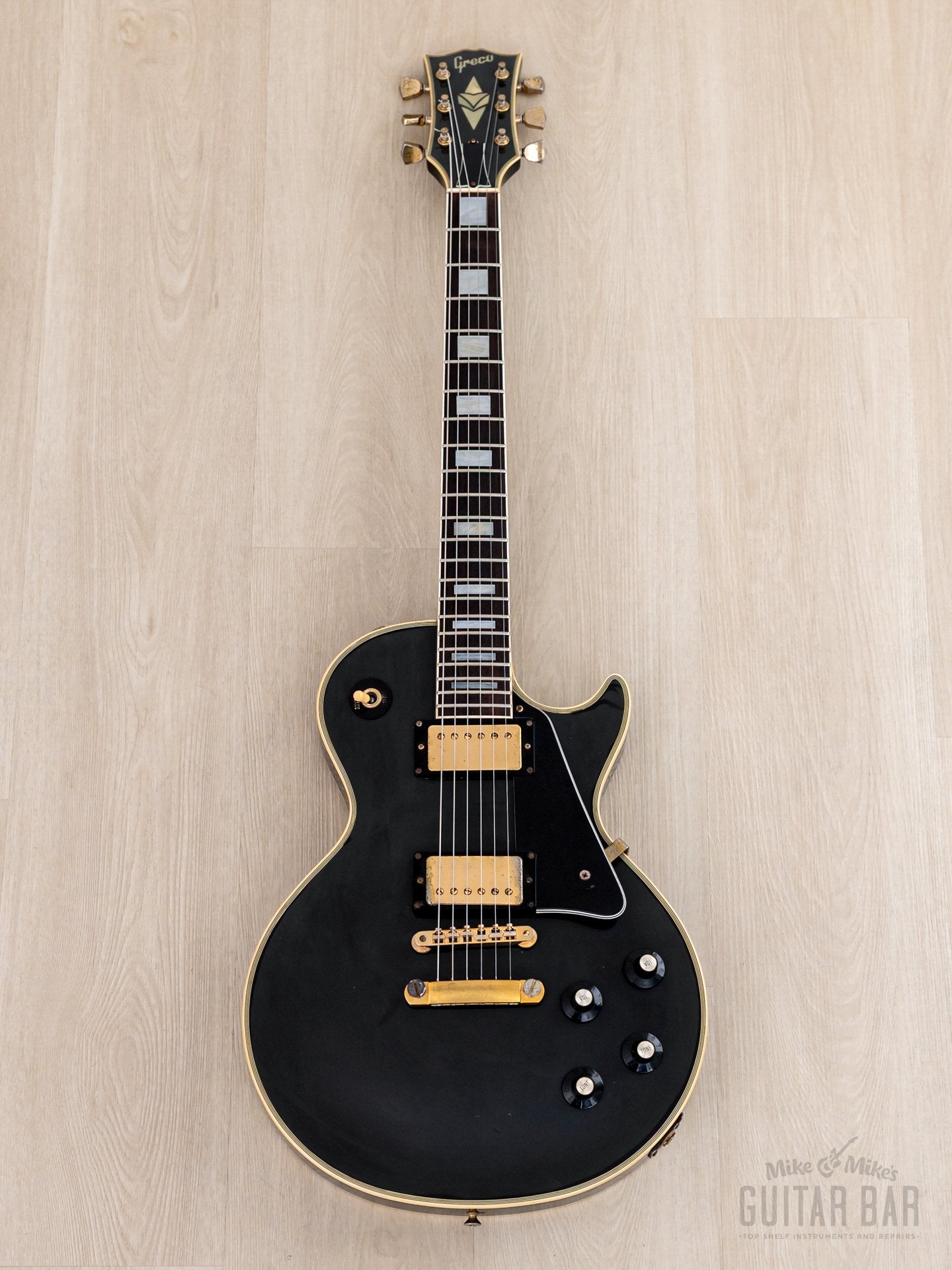 1985 Greco EGC68-500 Custom Black Beauty Vintage Guitar w