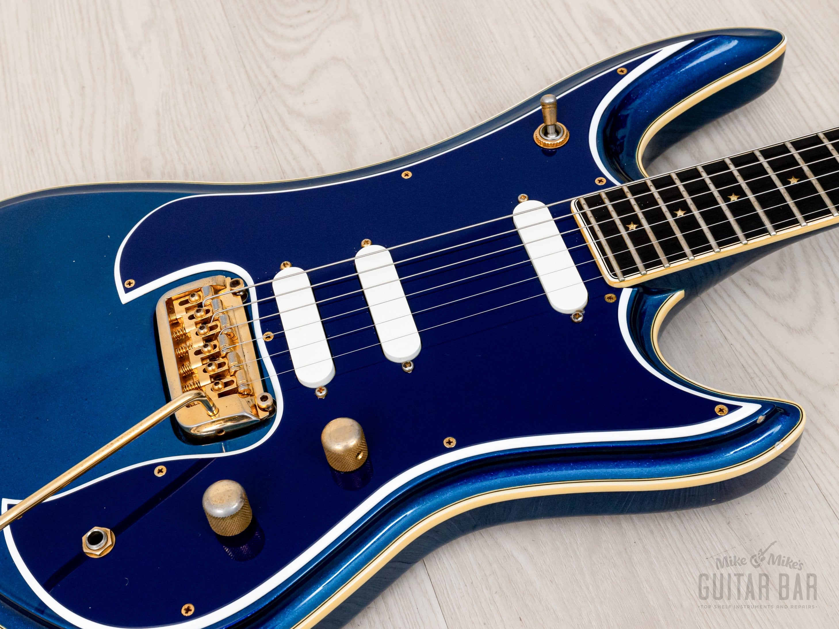 1994 Guyatone Sharp 5 LG-2100M Mk III w/ Case, LG-350T Japan