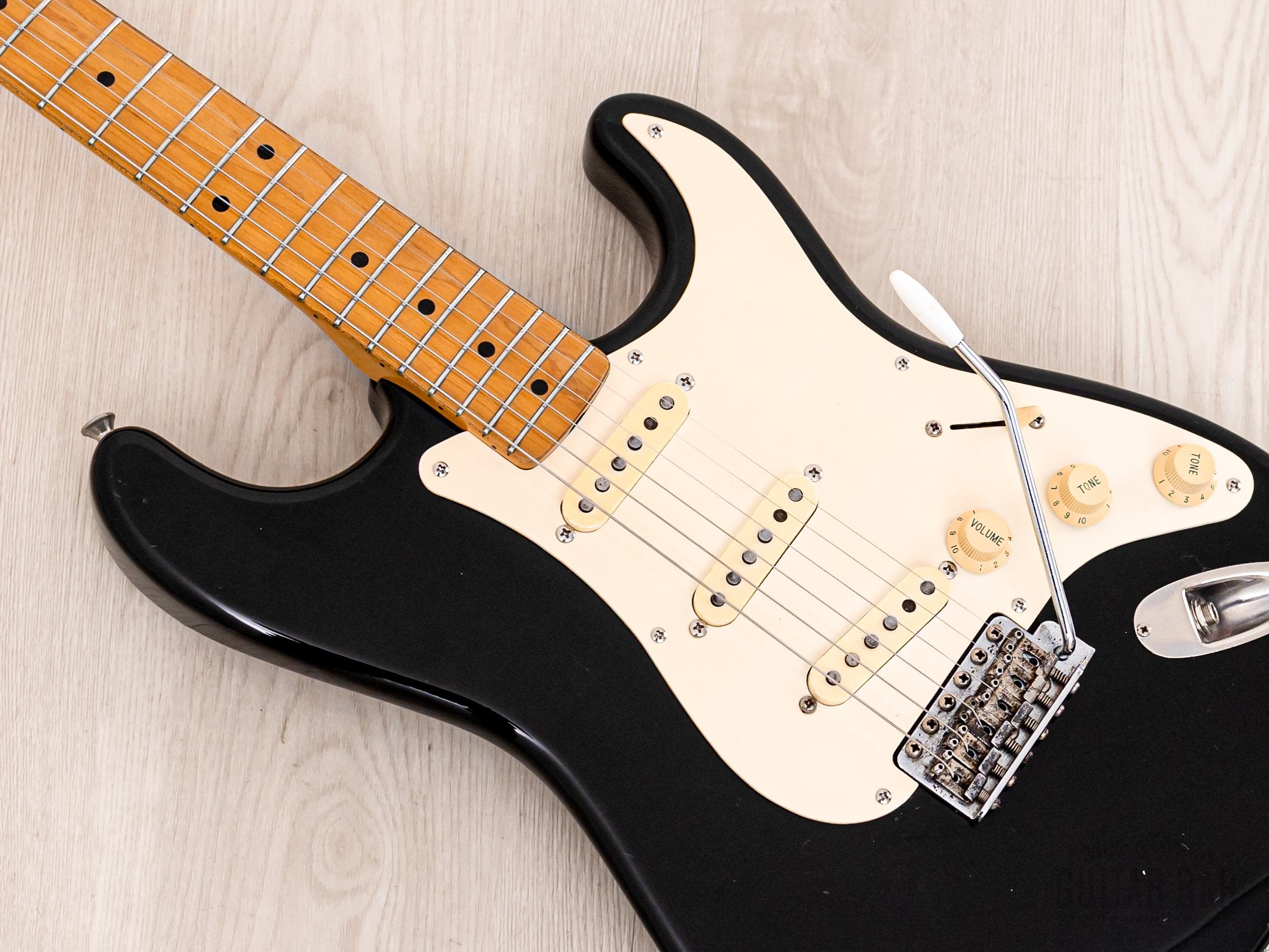 1995 Fender Stratocaster ‘57 Vintage Reissue ST57-53 Black, Japan MIJ