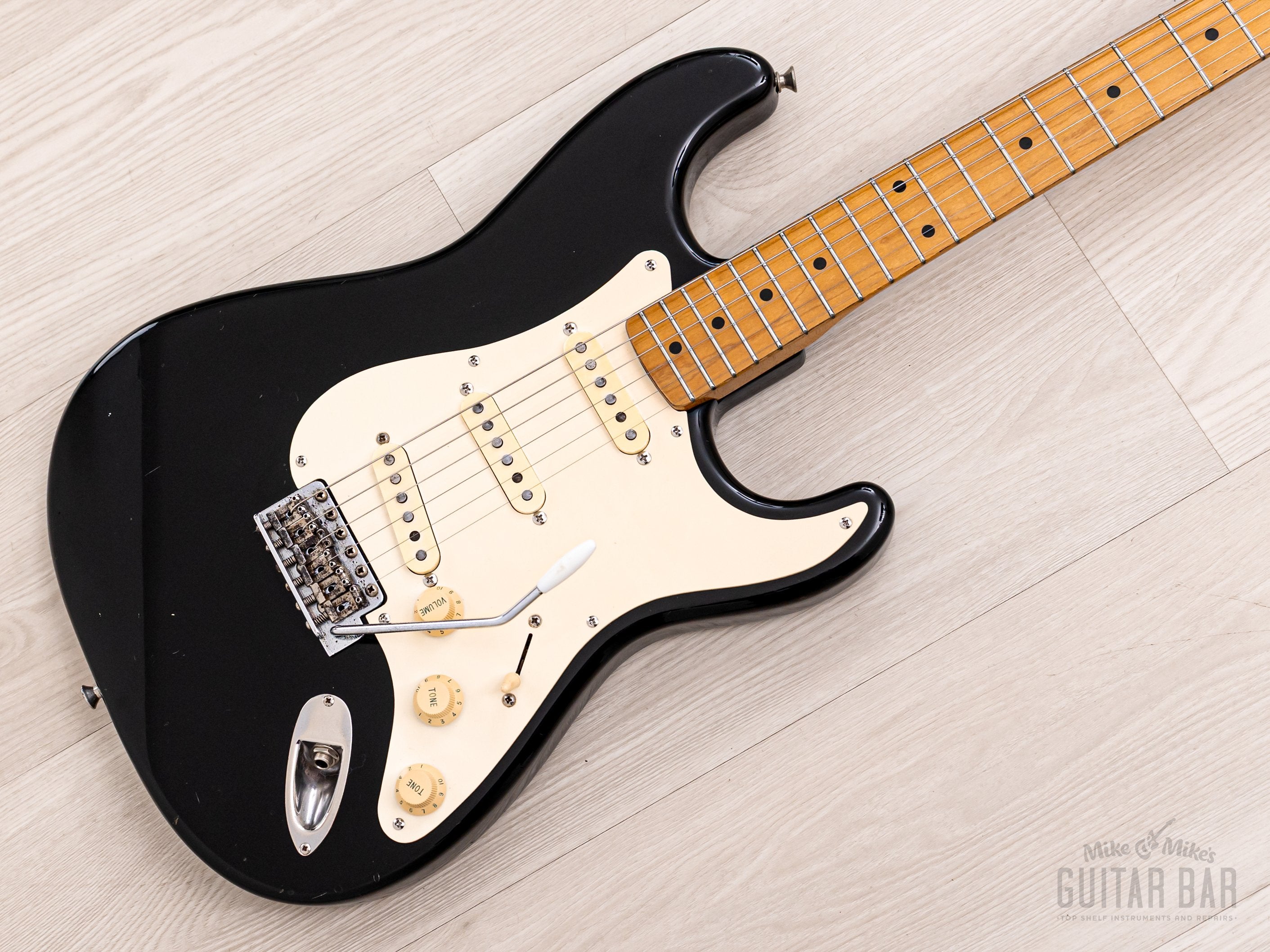1995 Fender Stratocaster ‘57 Vintage Reissue ST57-53 Black, Japan MIJ