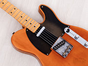 Body angle with black bobbin neck pickup