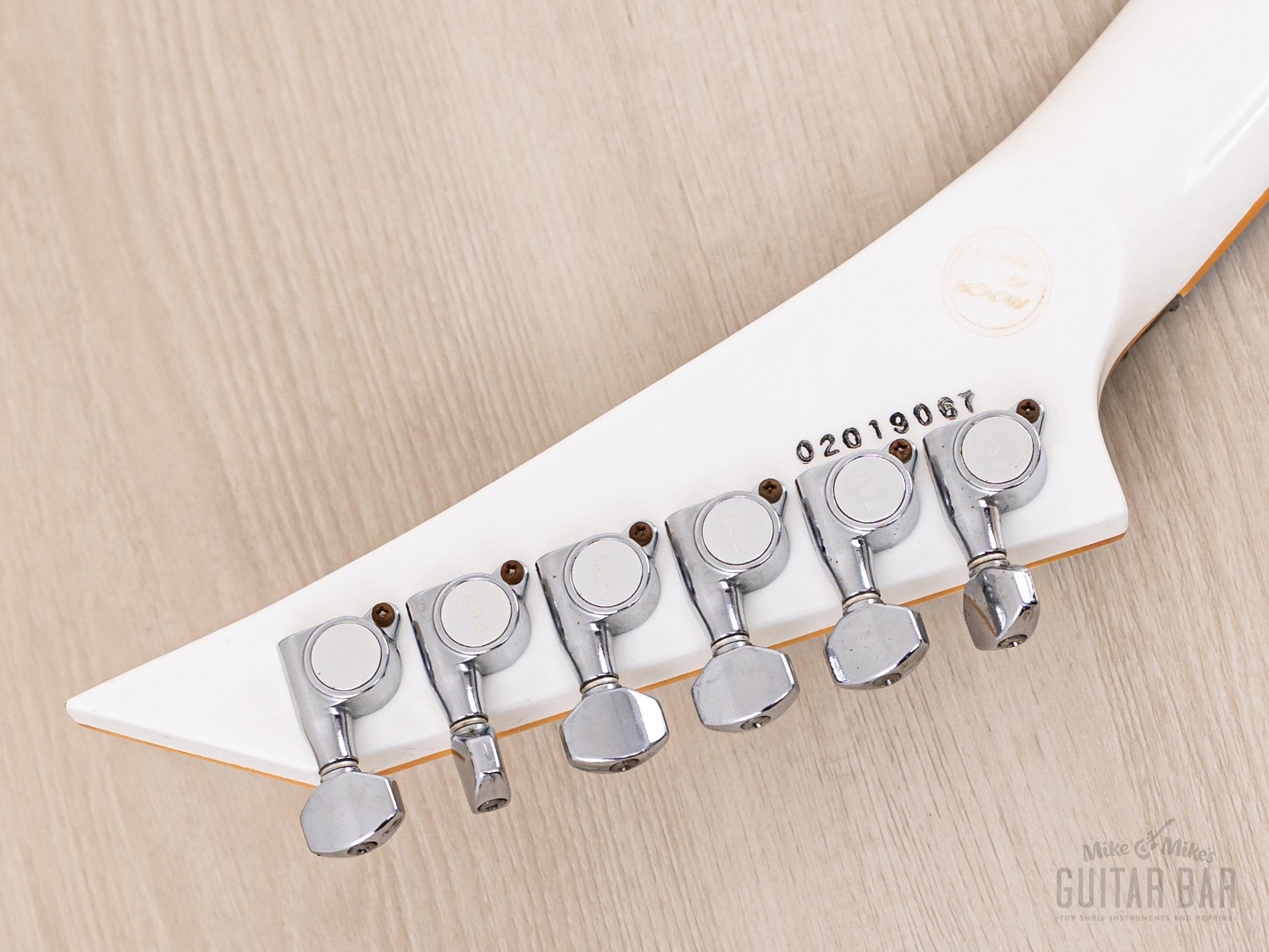 1989 ESP Custom Shop Horizon Custom Vintage Neck Through Guitar White, Near-Mint w/ Floyd Rose, Seymour Duncan