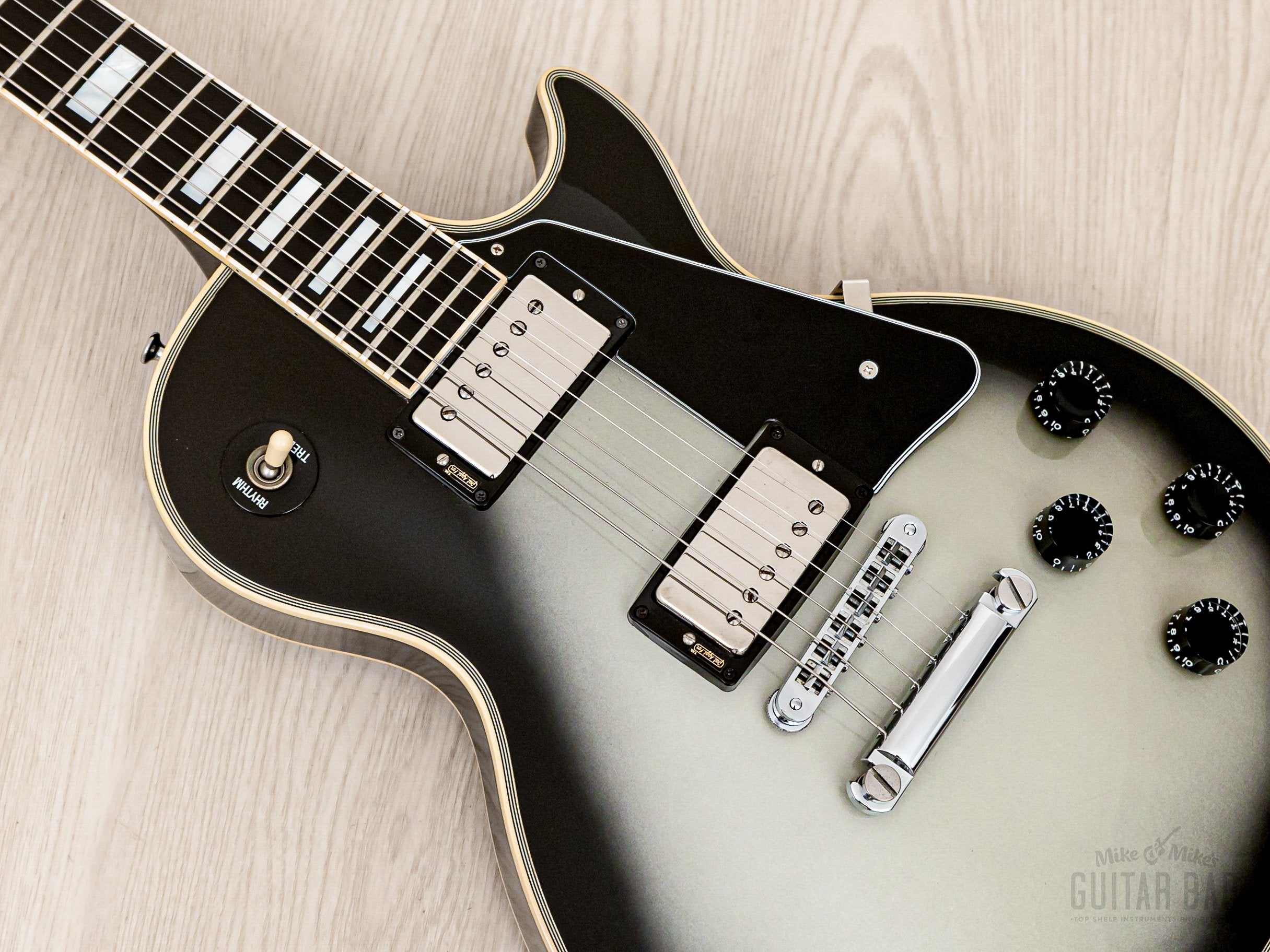 1984 Gibson Les Paul Custom Silverburst w/ Tim Shaw PAFs, Case