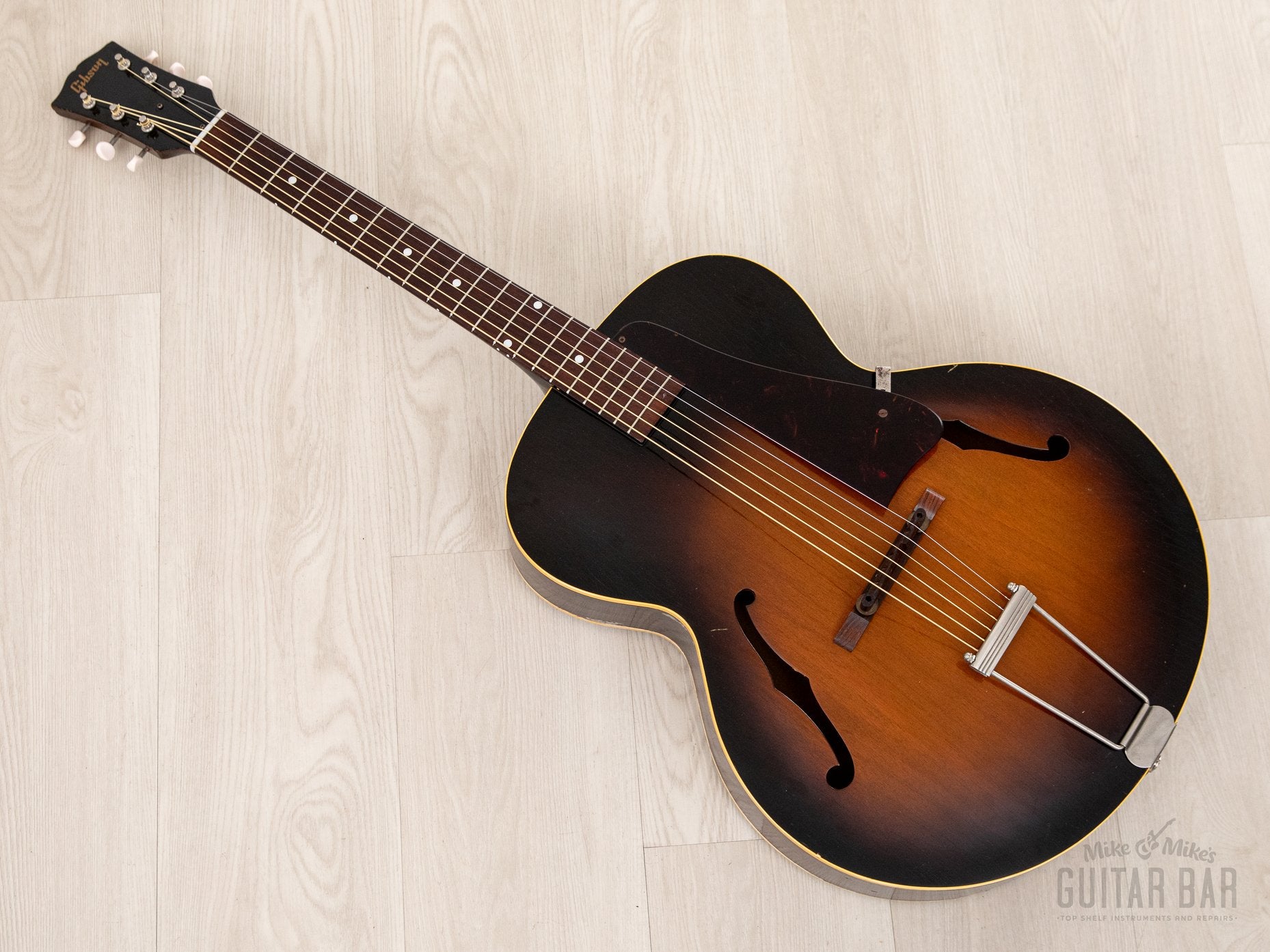 1954 Gibson L-48 Vintage Archtop Acoustic Guitar w/ K&K Pickup, Case