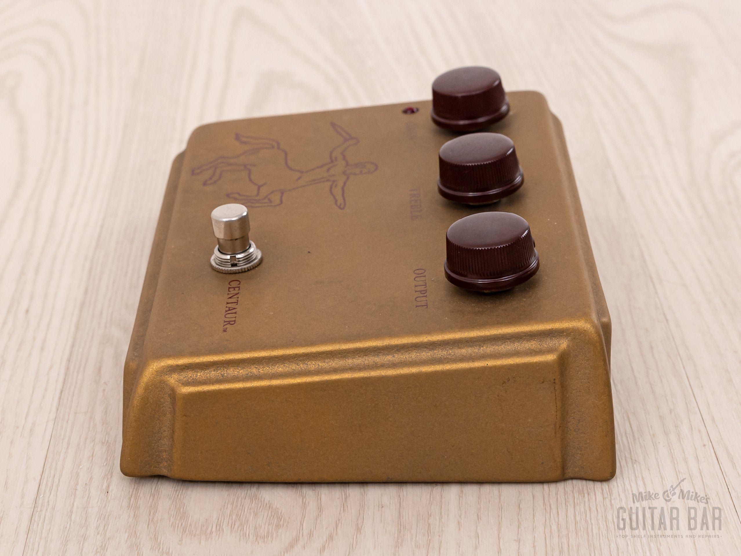 1997 Klon Centaur Professional Overdrive Gold Horsie Long Tail, Near-Mint w/ Box, Paperwork, Business Card