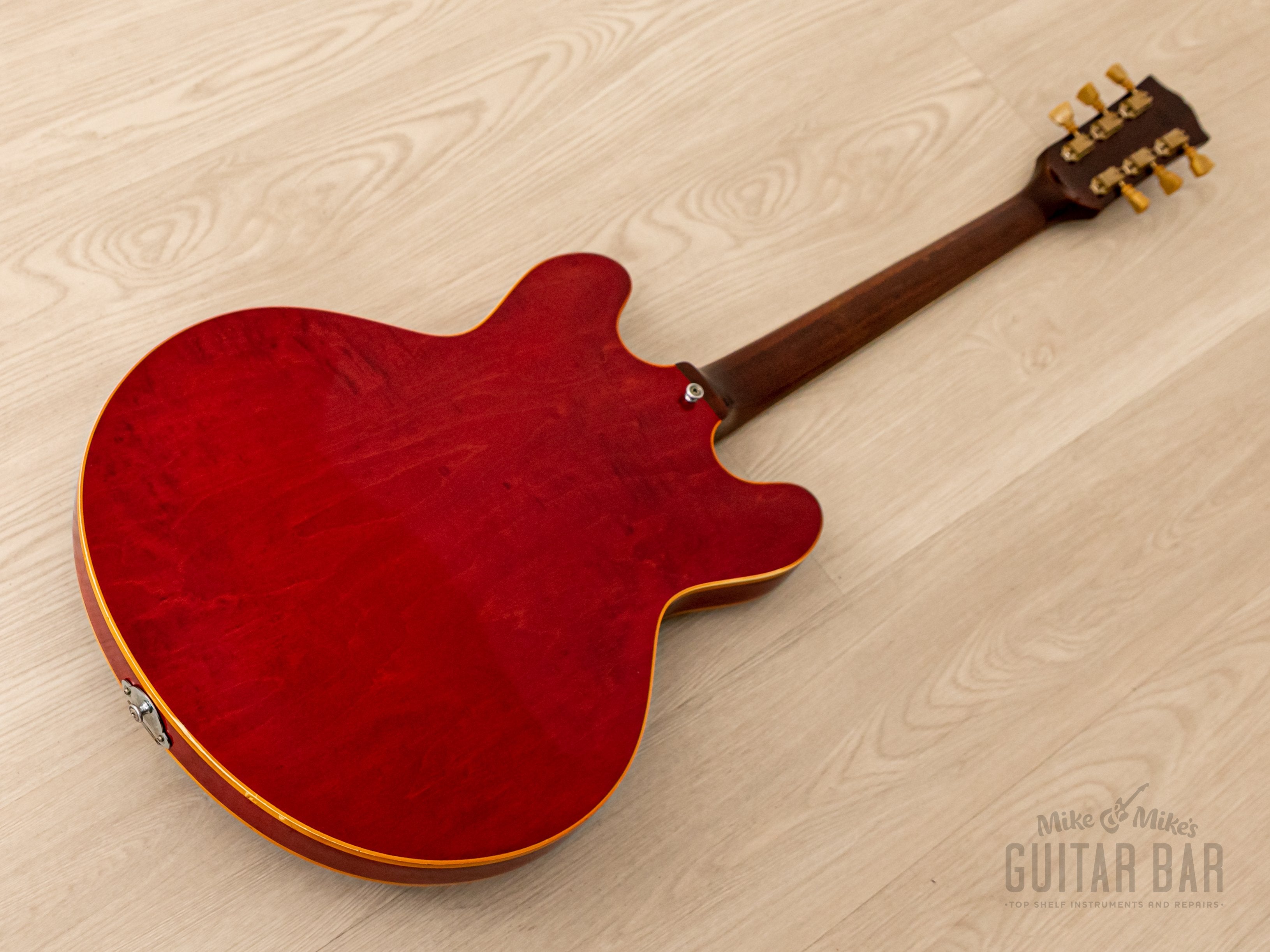 1972 Gibson ES-335 TDC Vintage Semi-Hollow Guitar Cherry w/ Embossed T Tops, Hangtag & Case