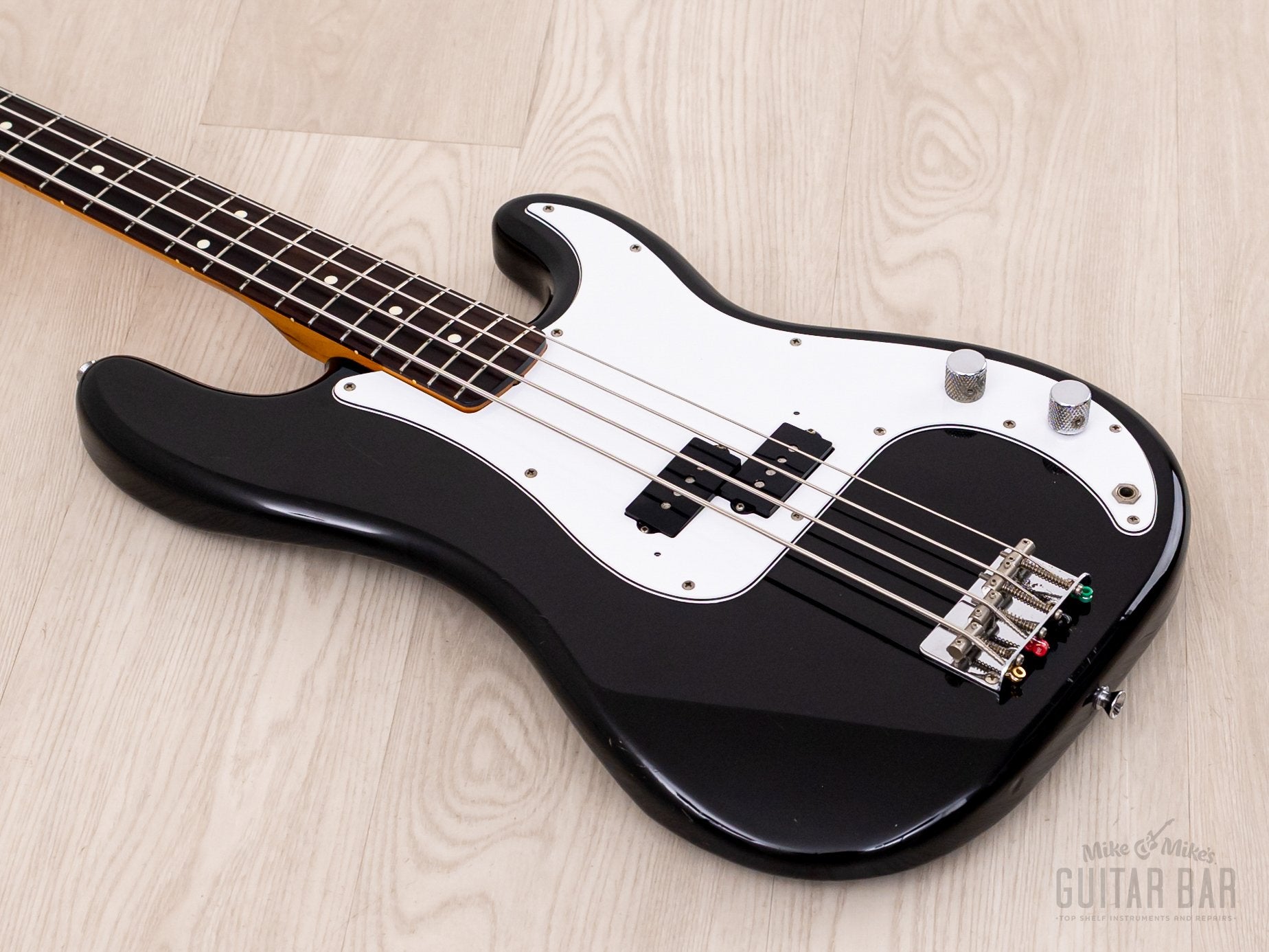 1988 Fender Precision Bass ‘62 Vintage Reissue PB62-55 Black, 100% Original, Japan MIJ Fujigen
