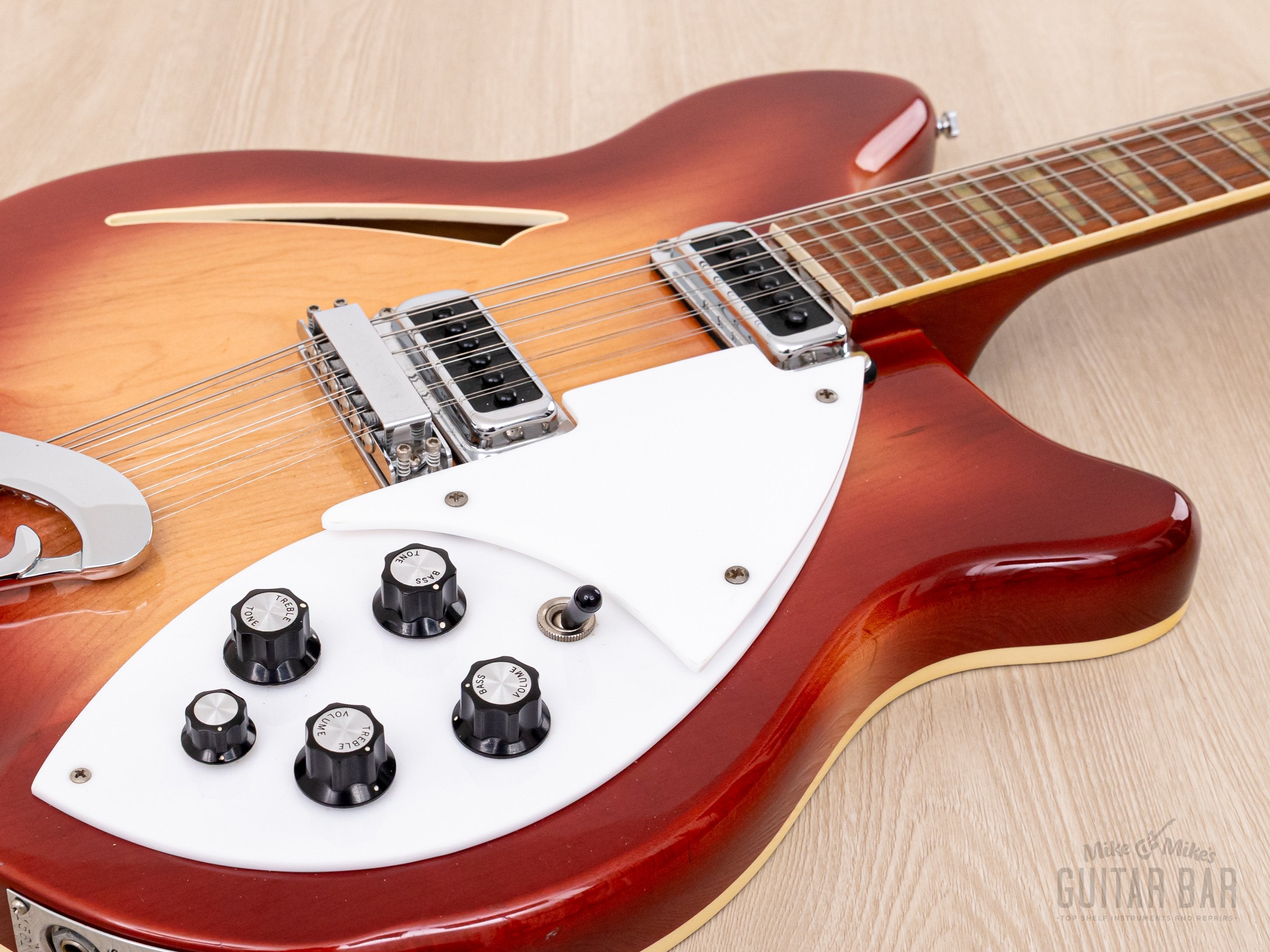 1986 Rickenbacker 360/12 Semi-Hollow 12-String Guitar Fireglo, Near-Mint w/ Case